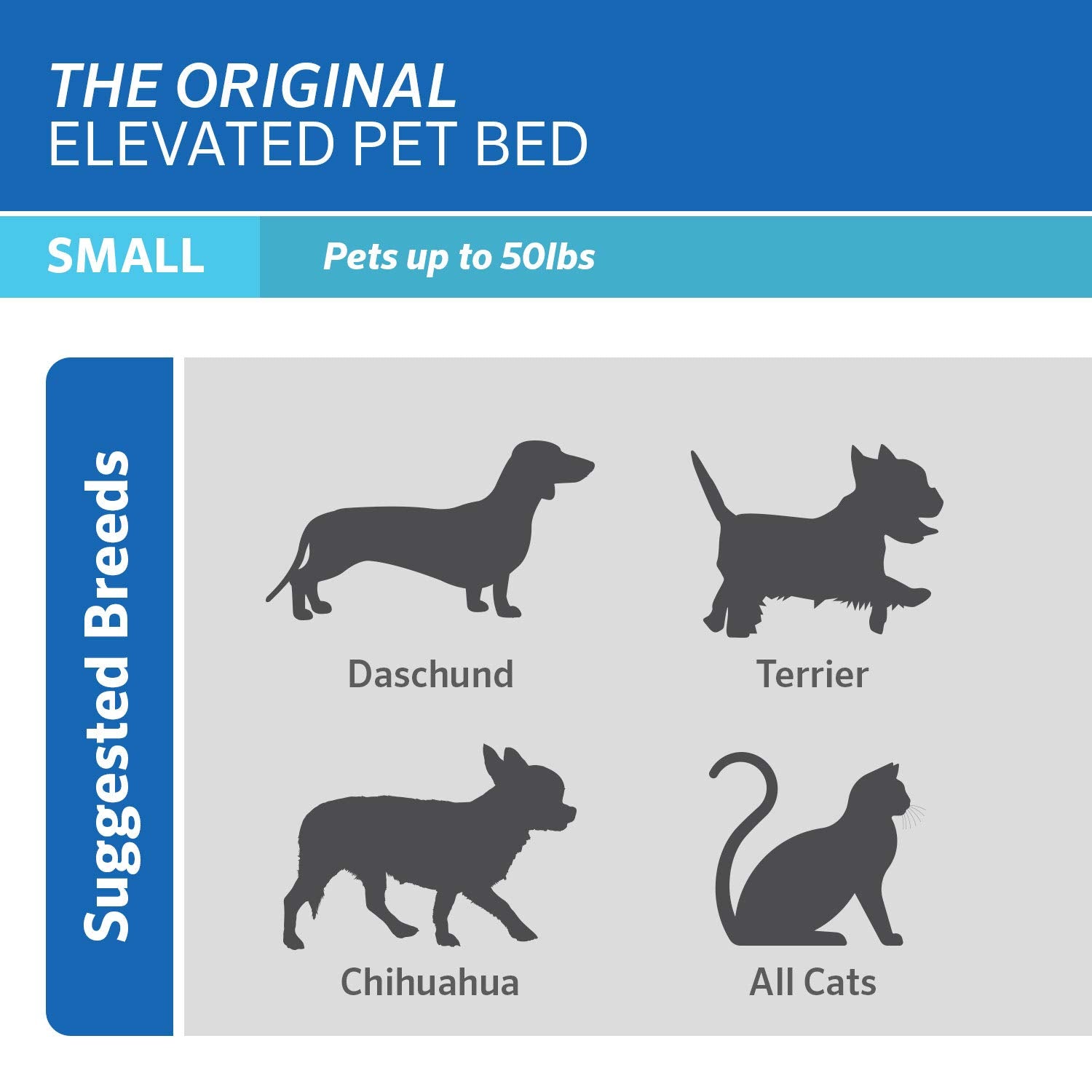 Original Pet Bed Replacement Cover - Brunswick Green - Small (28' X 21.5')