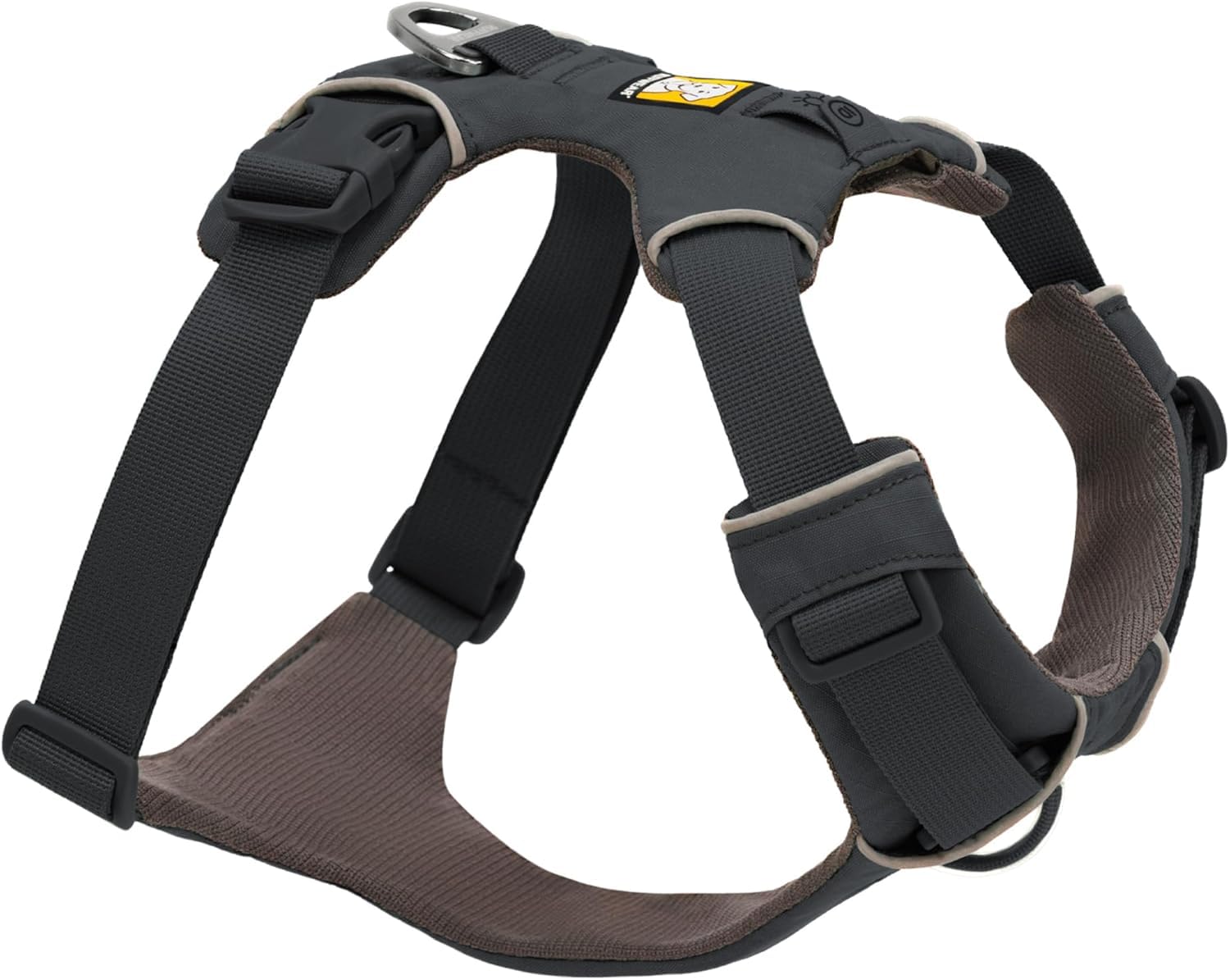 Ruffwear, Front Range Dog Harness, Reflective And Padded, No Pull Harness For Training And Everyday, Basalt Gray, Xx-Small