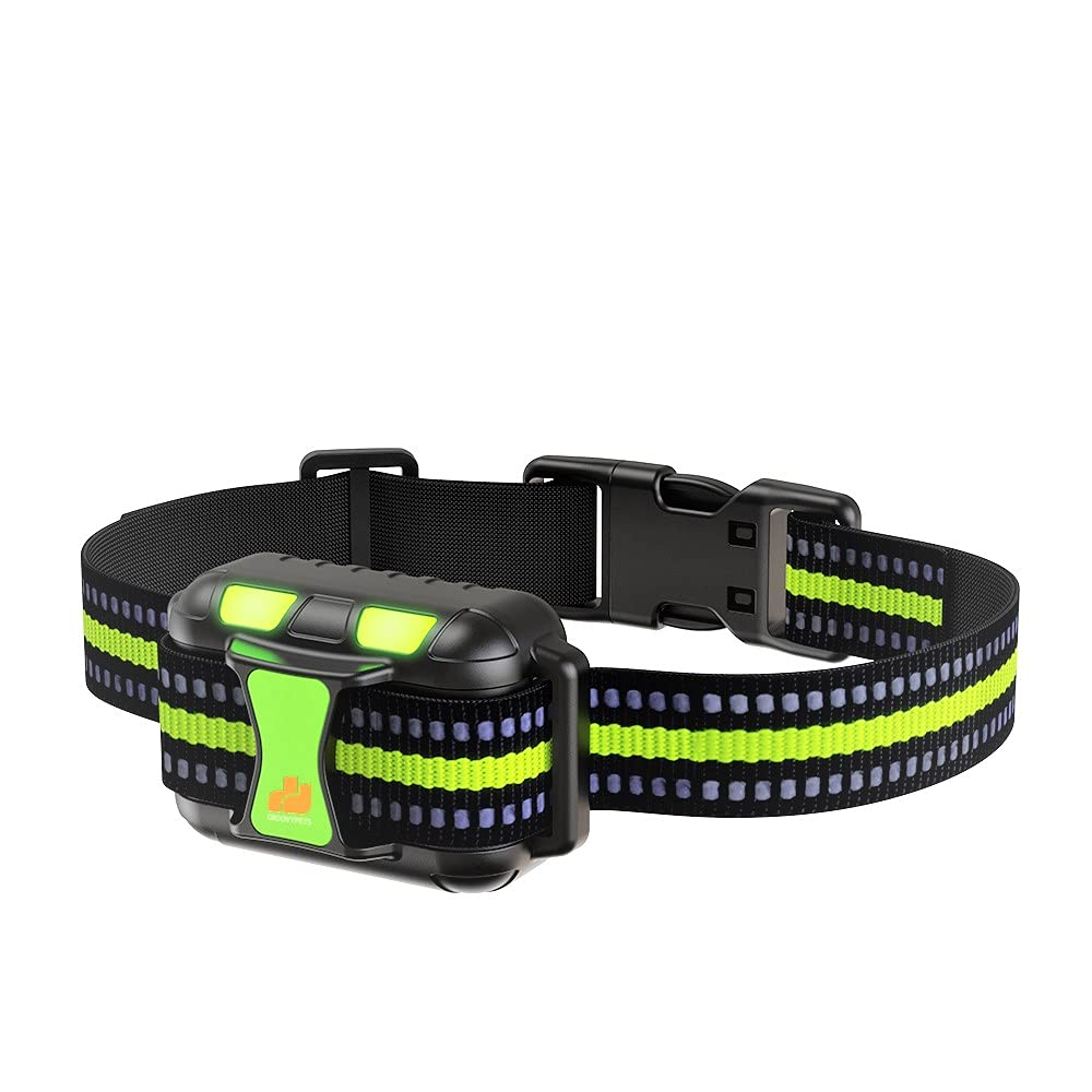 Groovypets 880 Yard Remote Dog Shock Collar Waterproof No Bark Training E-Collar, 3 Distinctive Beeping Sound, Adjustable 100 Shock Vibration Levels For Small Medium Large Dogs (3-Dog Set)