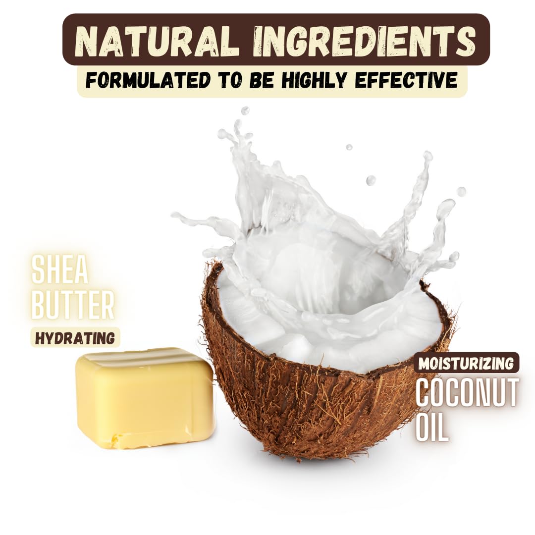 KELEBS Dog Shampoo | Undercoat Control & Dandruff Moisturizing Bar | 3pcs | All Natural, Vegan, Coconut Oil & Shea Butter
