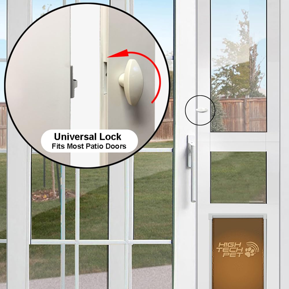 High Tech Pet Duraflex Premium Patio Pet Doors (Tall Height, Extra Large)