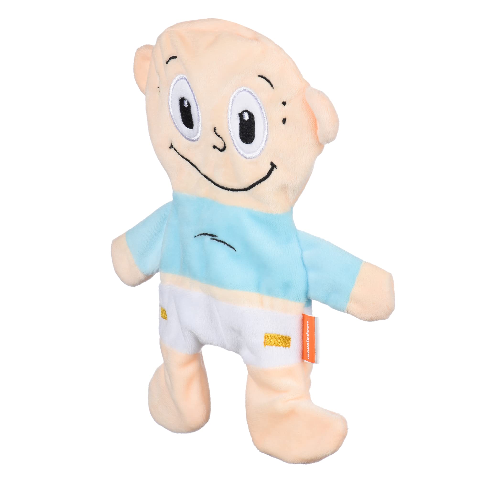 Nickelodeon Rugrats Tommy Pickles Flattie Plush Crinkle Dog Toy, 6 Inch