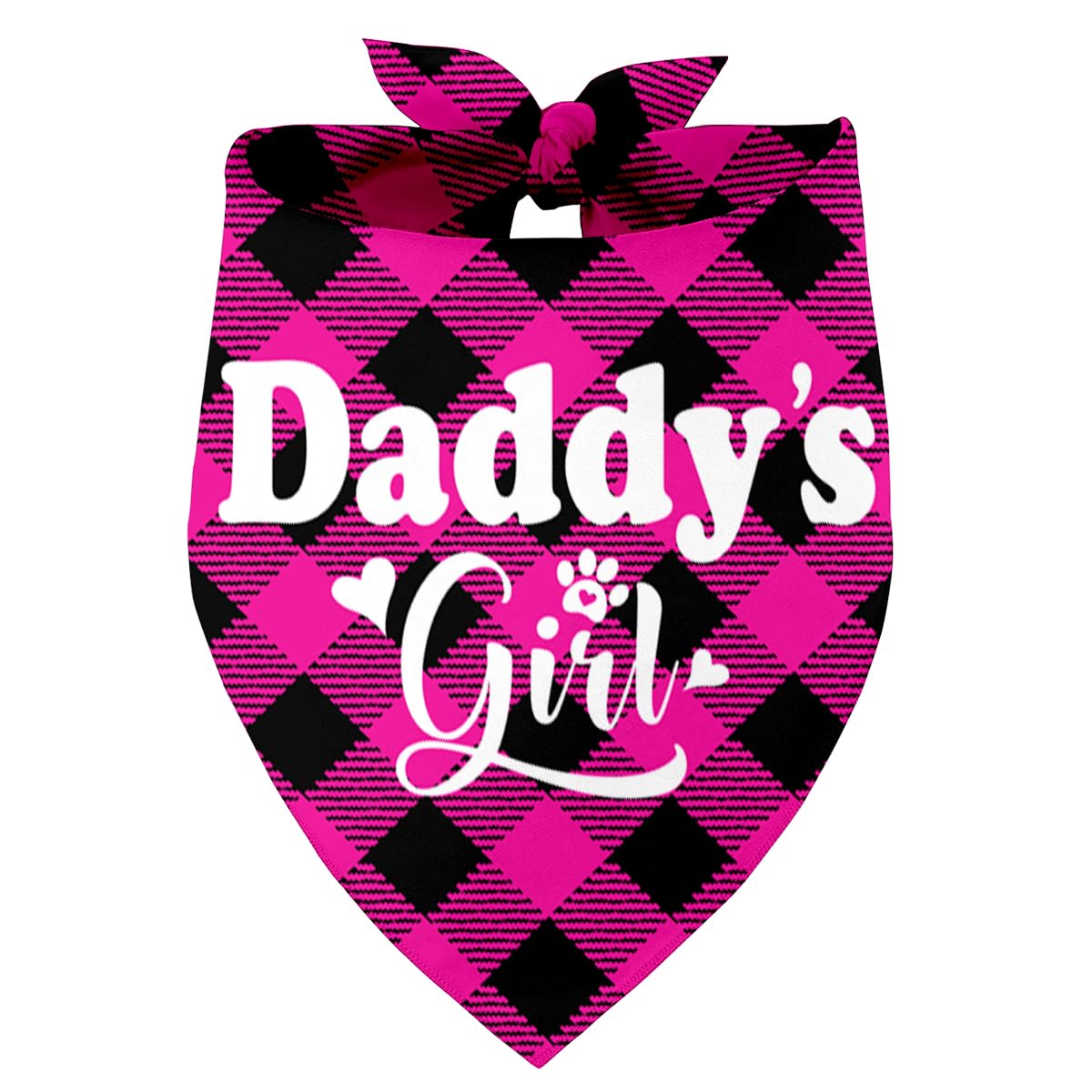 Daddy'S Girl Dog Bandana - Pet Scarf Accessory For Small, Medium, Large Dogs - Birthday, Christmas, Father'S Day Gift (E8)