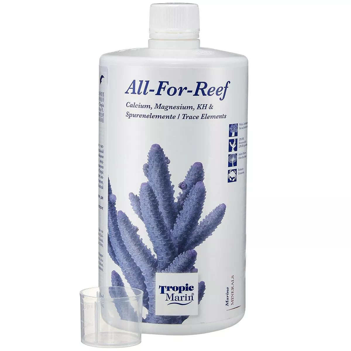 Tropic Marin All for Reef 1000mL, Easy to Use Solution, No Mixing, No Gas Cylinders, No Fuss