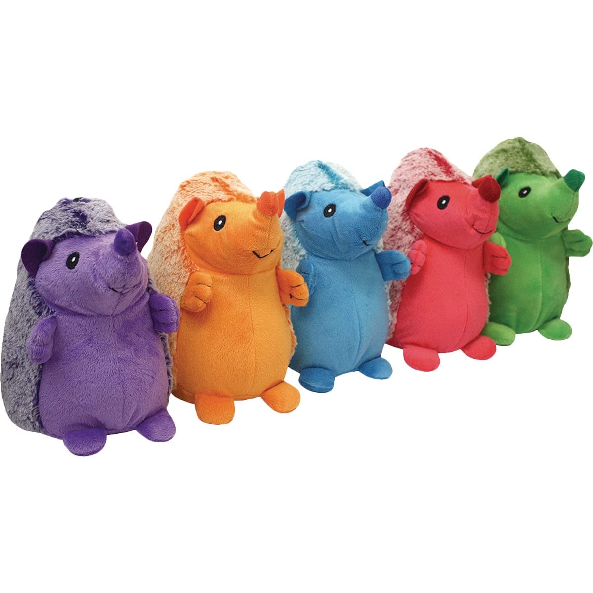 Multipet International 43025 8 Hedgehog Dog Toy - Quantity 3