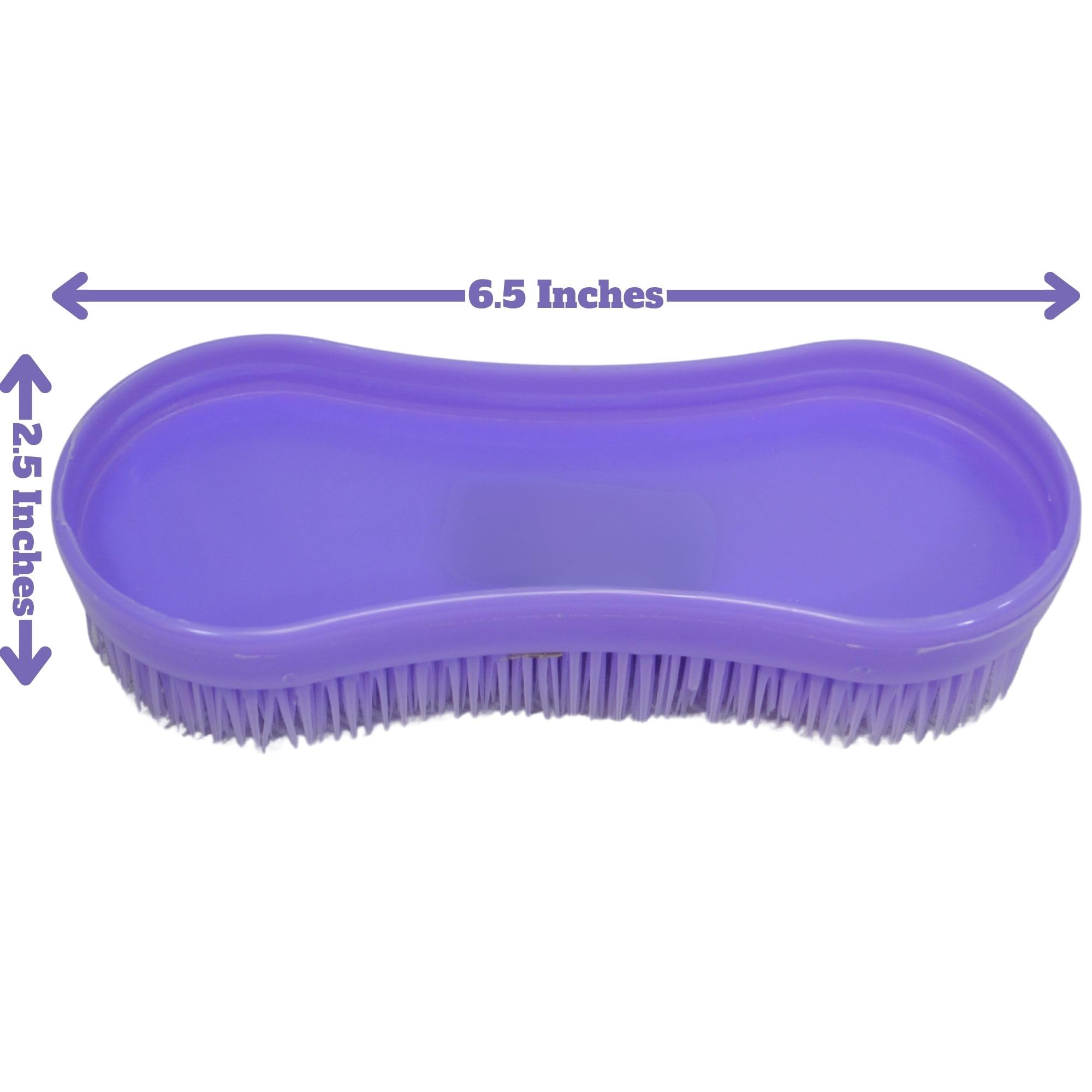 Intrepid International Magic Horse Brush, For Horse Grooming Kit W/Durable Plastic Bristles, Horse Brushes For Grooming, Light P