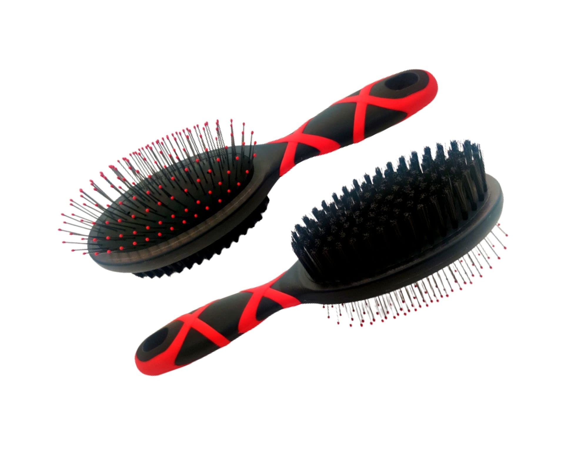 Pawcloud Double Side Dog Grooming Pin Dog Brush, Pet Deshedding Comb, Small