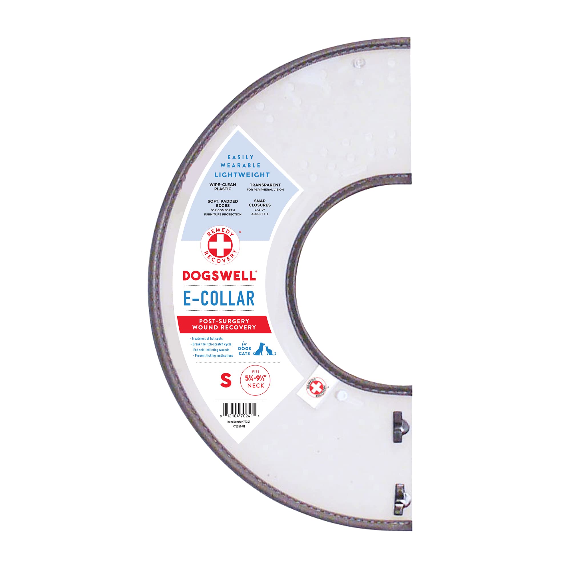 DOGSWELL Remedy + Recovery E-Collar, Small