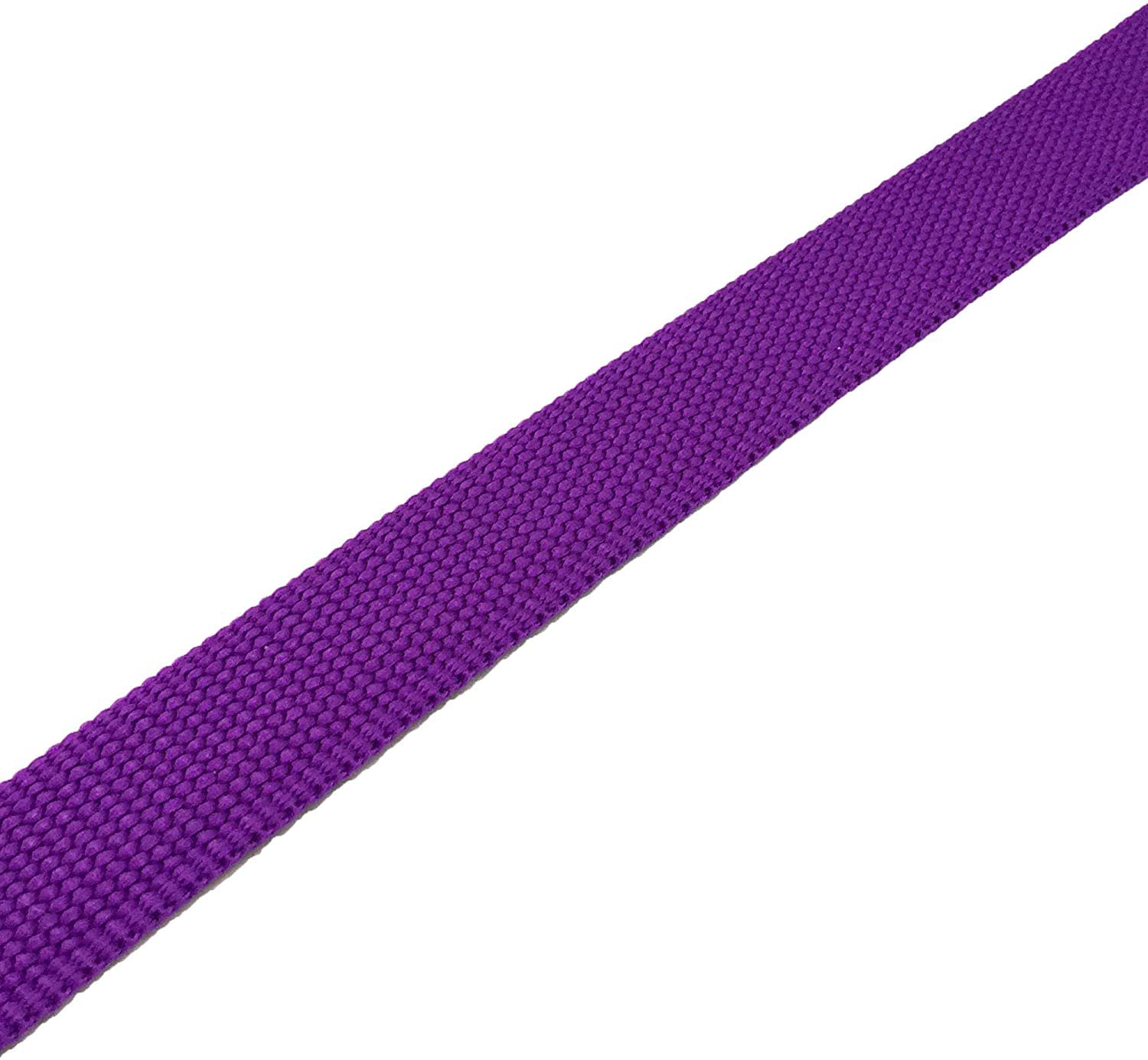 Taian 4Ft/5Ft/6Ft Strong Dog Leash, Nylon Dog Leashes For Small Medium Large Dogs (Purple, 1 In X 15 Ft)