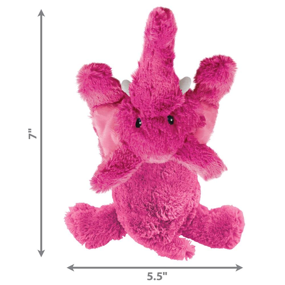 KONG Cozie Dog Toy - Elmer Elephant, Small, Plush, Pink, Model ZY32