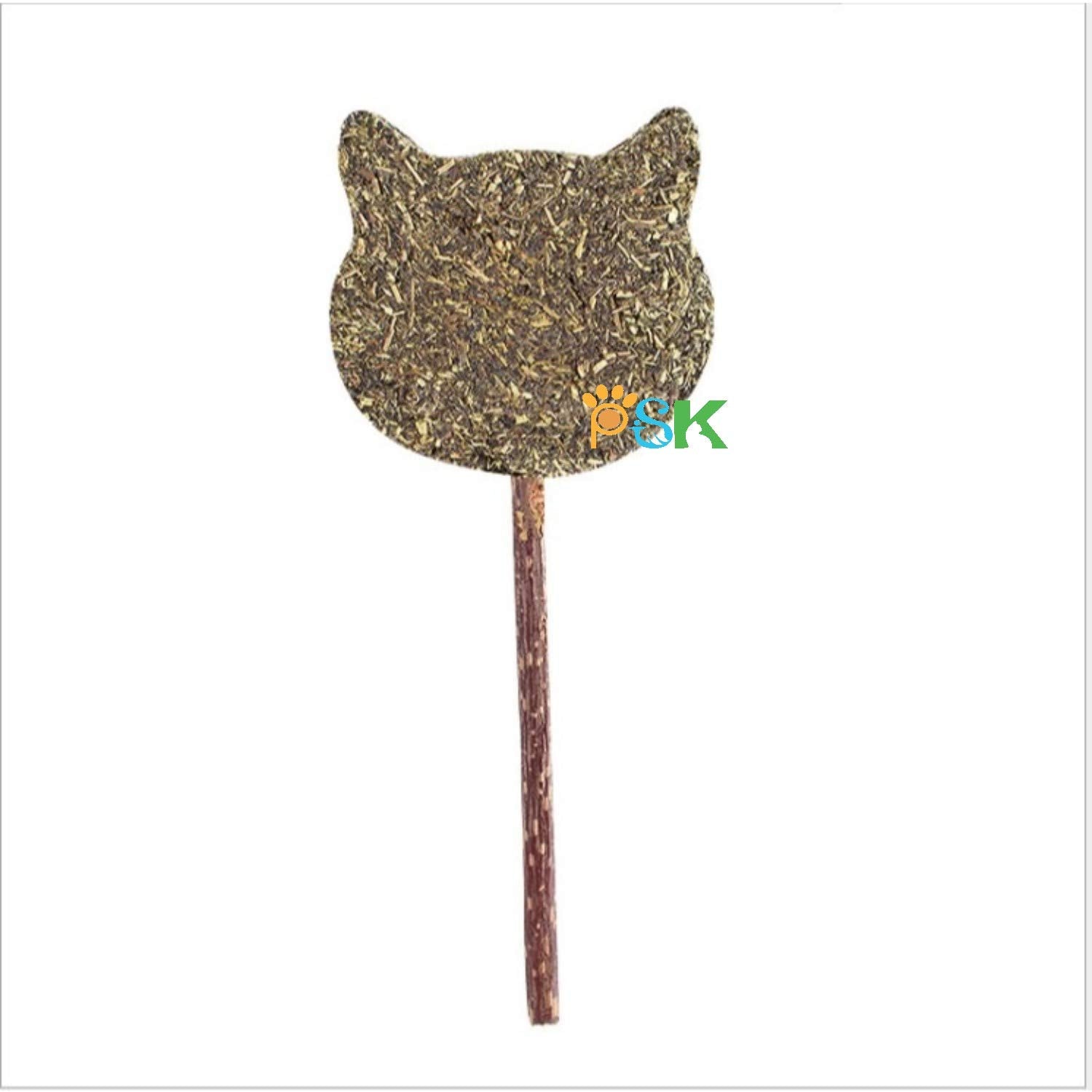 Psk Pet Mart Cat Toy Wood Scorpio Funny Cat Stick Molar Clean Teeth Snacks Variety Customized Catnip Lollipops(Pack Of 1)