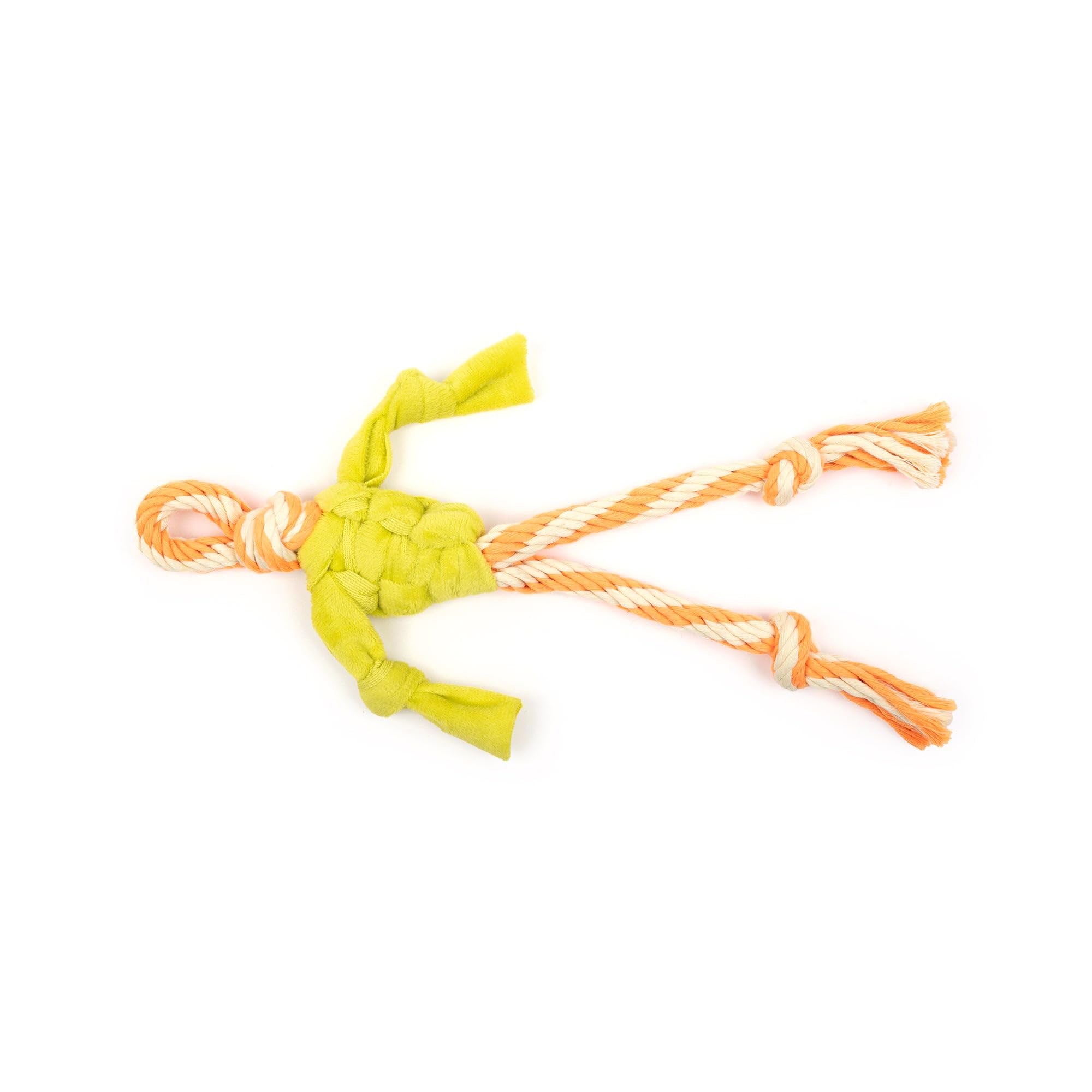 Heads Up For Tails Huft Chewbuds Mini Rope Dog Toy  Multicolor