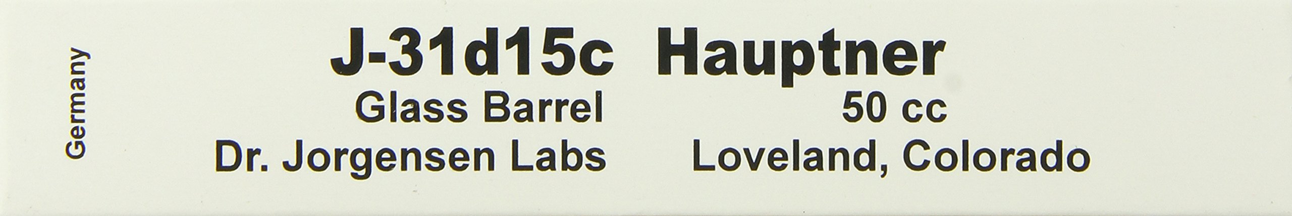 Hptnr. Glass Barrel 50cc