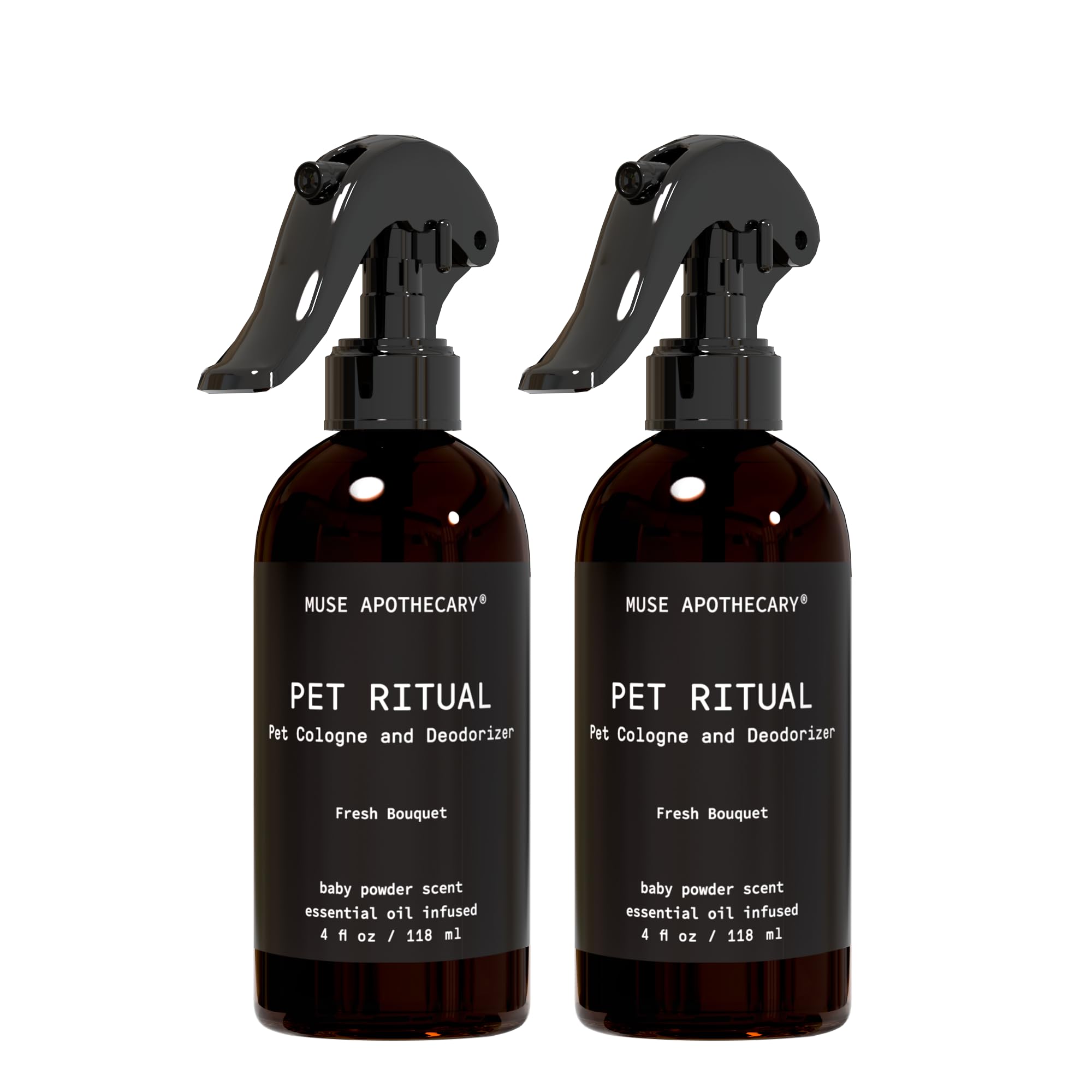 Muse Apothecary Pet Ritual Pet Cologne Spray for Dogs - Dog Perfume Spray Long Lasting After Bath - Pet Perfume for Dogs - Essen