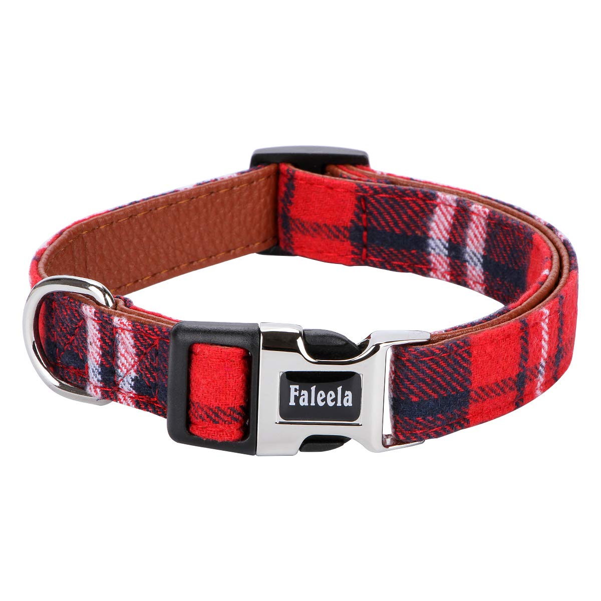 Faleela Soft &Comfy Bowtie Dog Collar,Detachable And Adjustable Bow Tie Collar,For Small Medium Large Pet (S, Red)