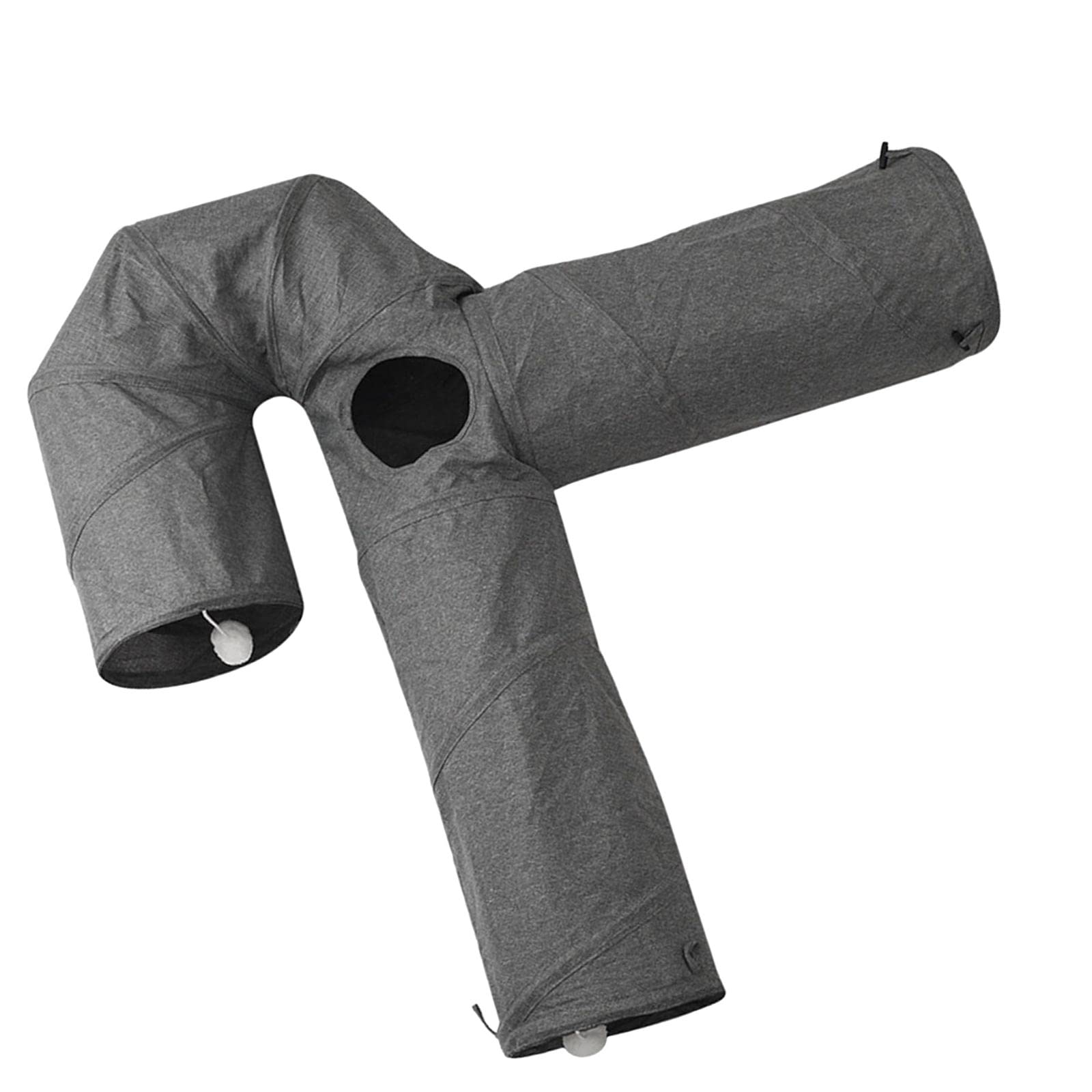Ujeavette Cat Tunnel Tube Interactive Foldable Hole For Puppy Small Animals Kitty