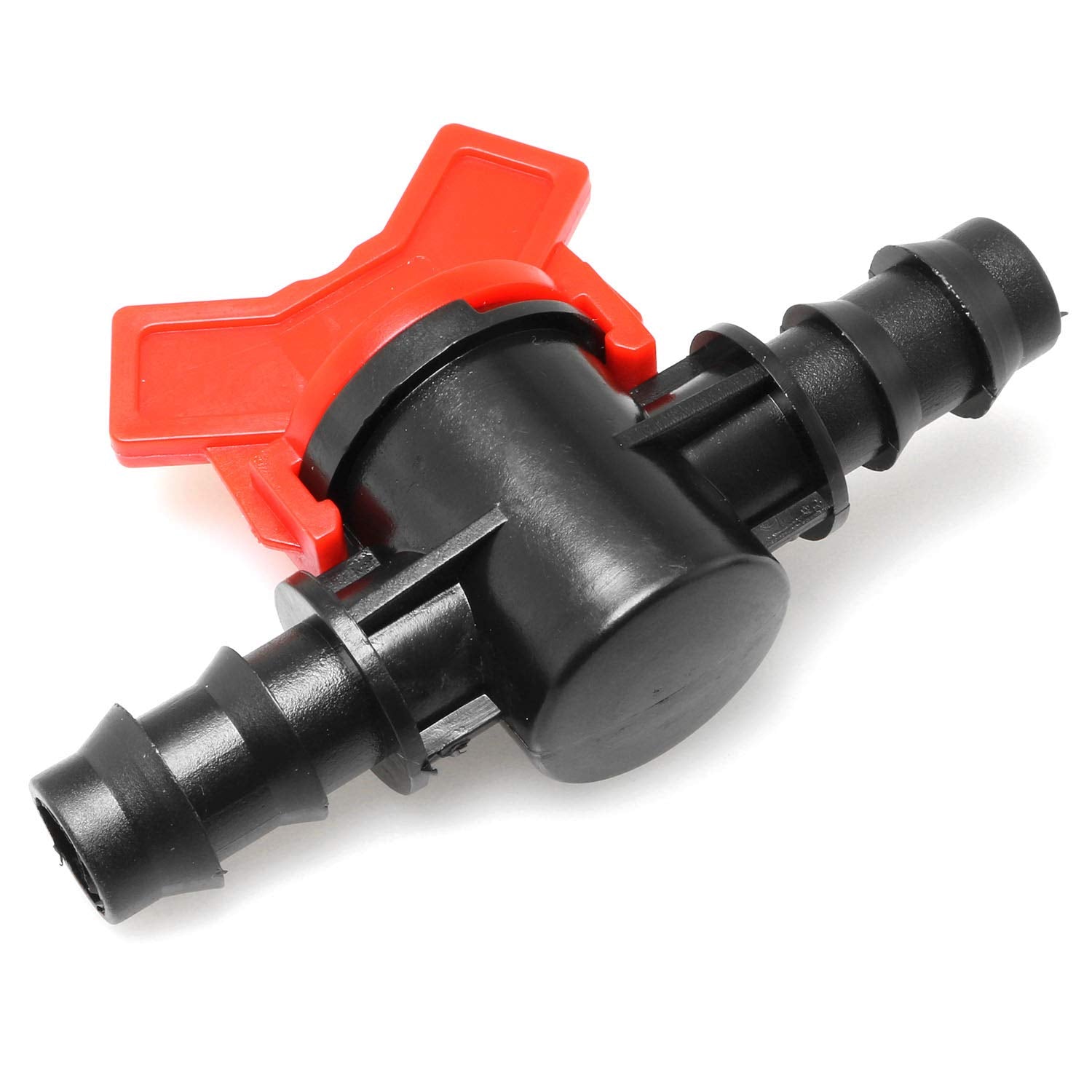 Dgzzi Barbed Ball Valve 4Pcs 1/2-Inch Id In-Line Ball Valve Shut-Off Switch With Hose Barb For Drip Irrigation And Aquariums