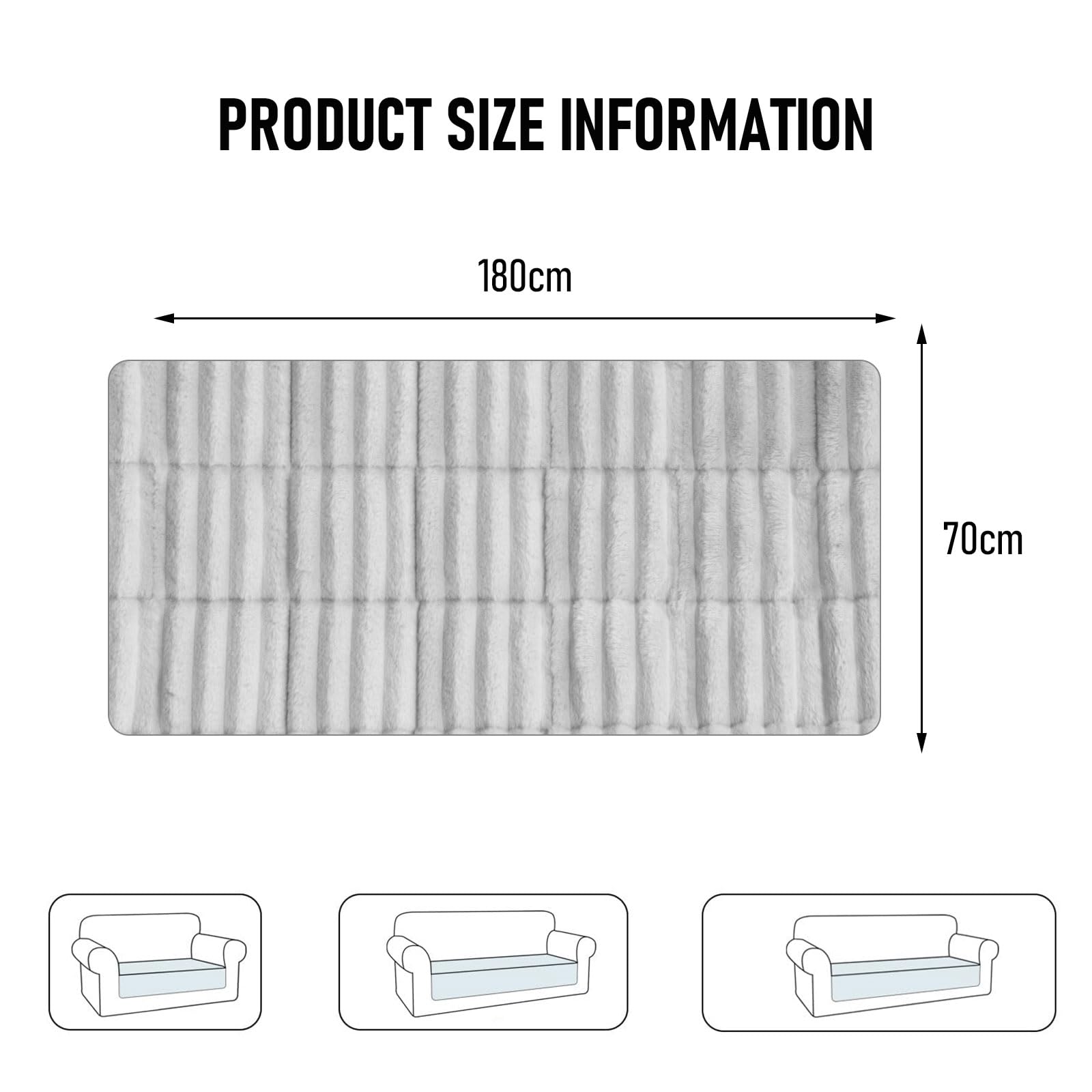 Livego Fuzzy Couch Covers For Pets, Couch Protector For Dogs Garden Chic Cotton Protective Couch Cover, Pet Mat Bed Couch Cover