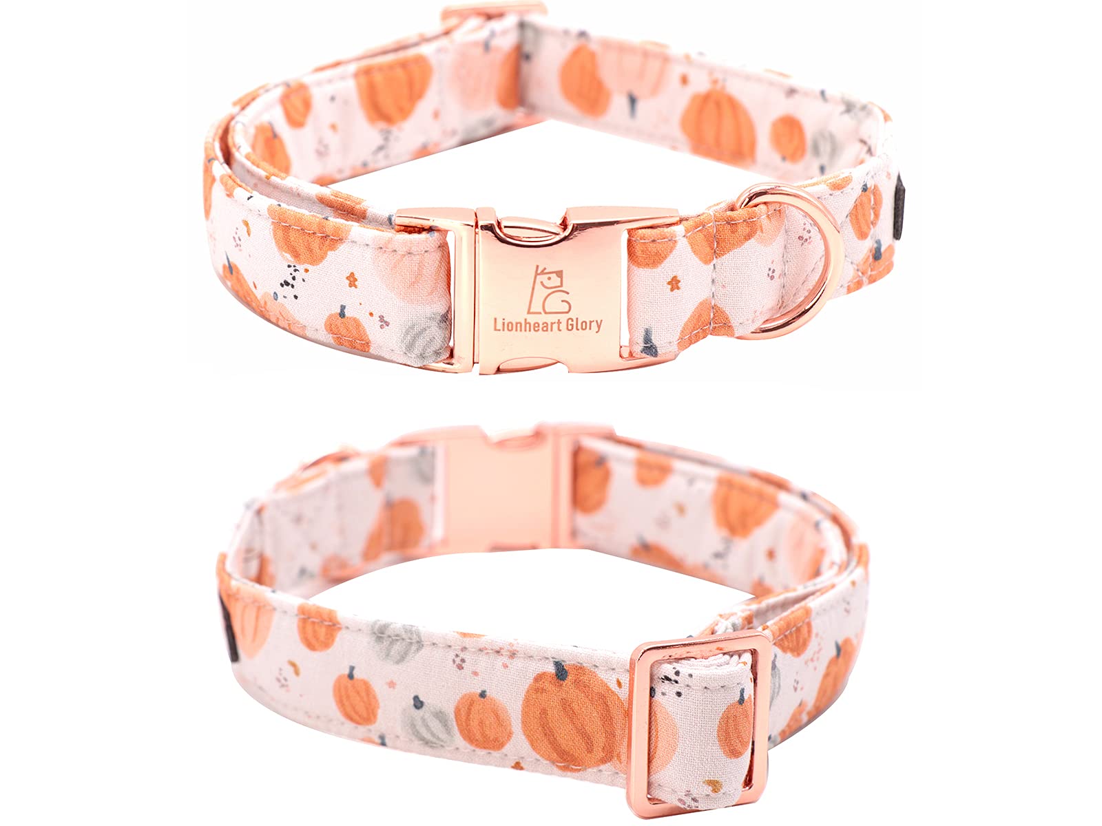 Lionheart Glory Premium Dog Collars, Bowtie Dog Collar, Adjustable Heavy Duty Halloween Dog Collar With Bow For X-Small Dogs