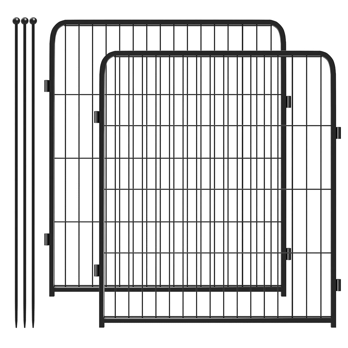 Fxw Rollick Dog Playpen For Yard, Rv Camping, 32 Inch 2 Panels For Small And Medium Dogs│Patented