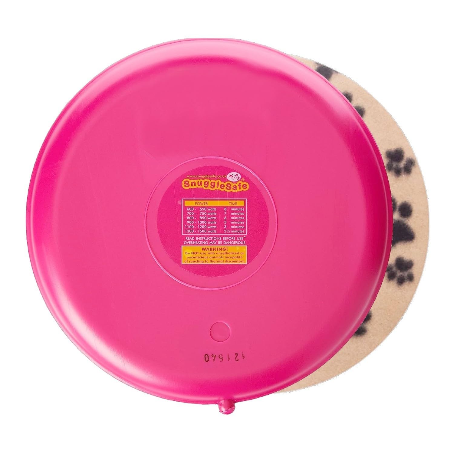 Snuggle Safe Pet Bed Microwave Heating Pad