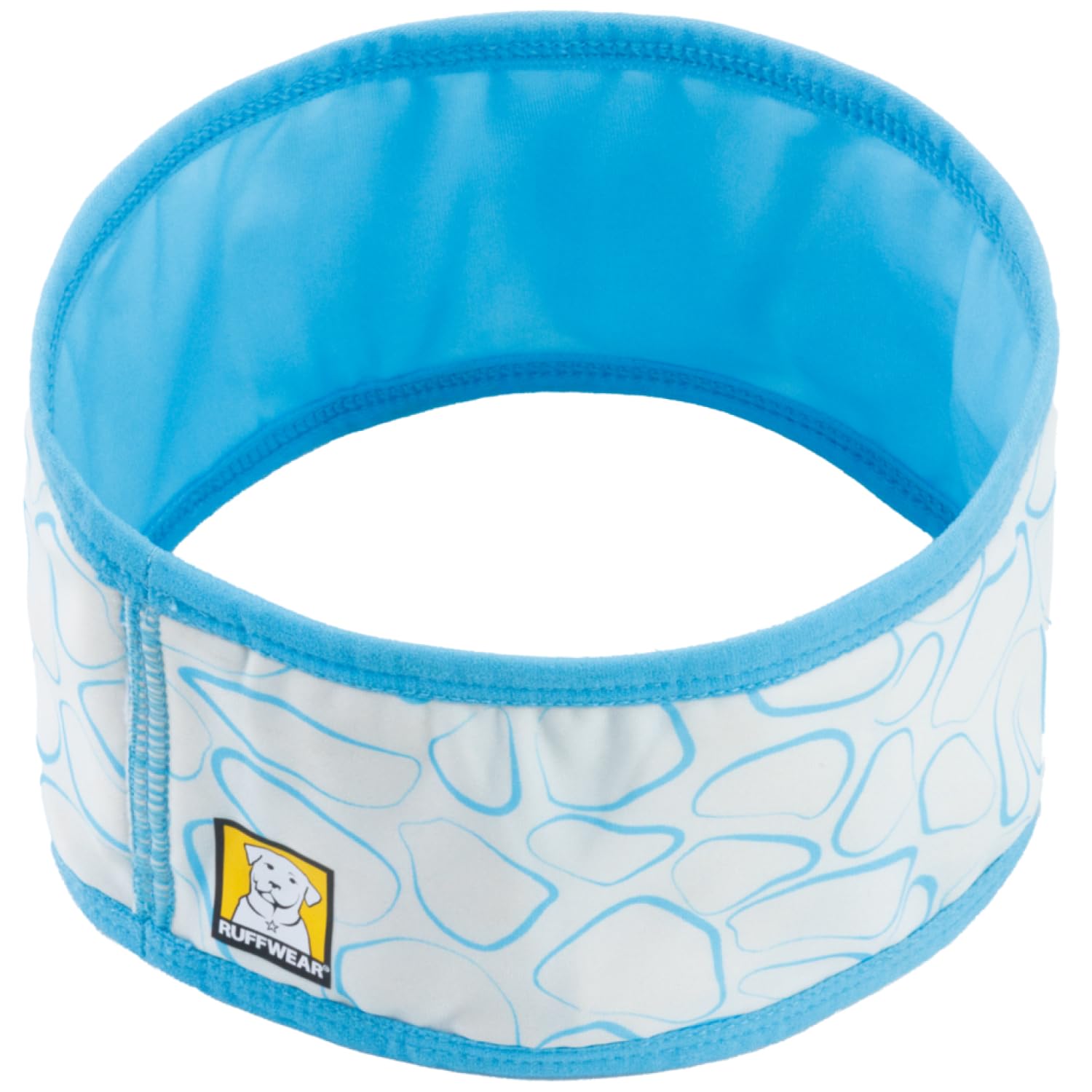 Ruffwear, Swamp Cooler Dog Neck Gaiter, Evaporative Cooling Gear For Hot Weather, Biolumin Blue, Medium