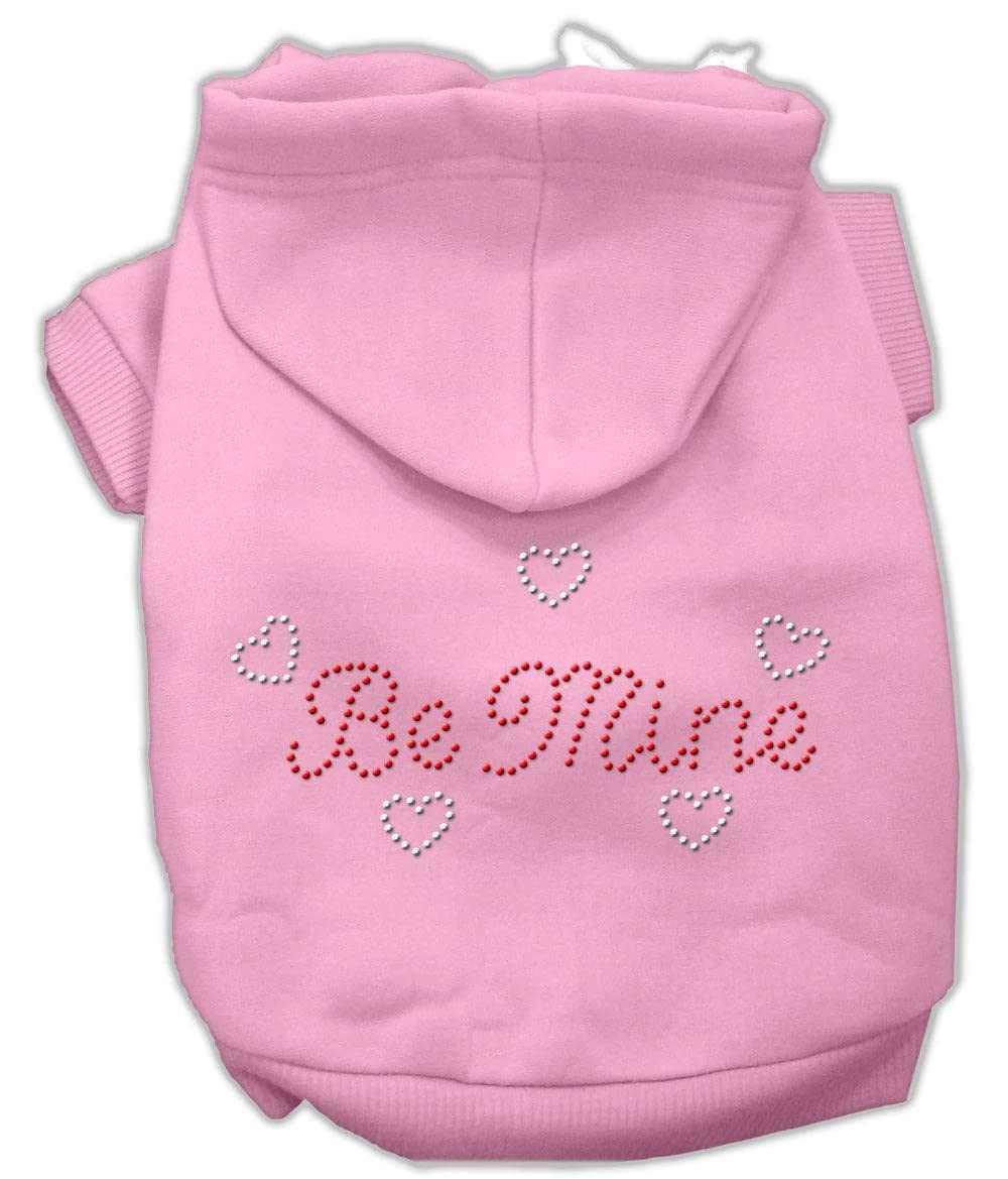 Mirage Pet Products 12-Inch Be Mine Hoodies, Medium, Pink