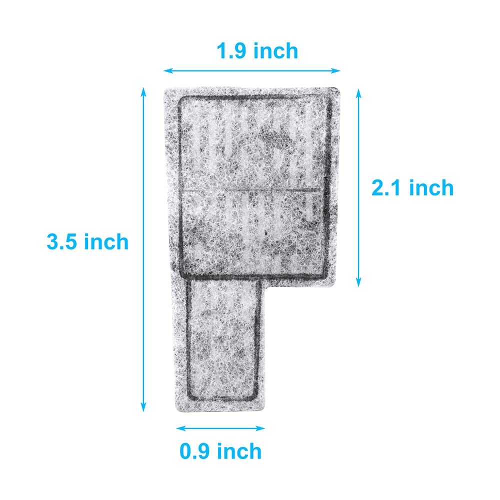 DaToo Aquarium Filter Cartridge Replacement for DTXP-03B - 3 Pack