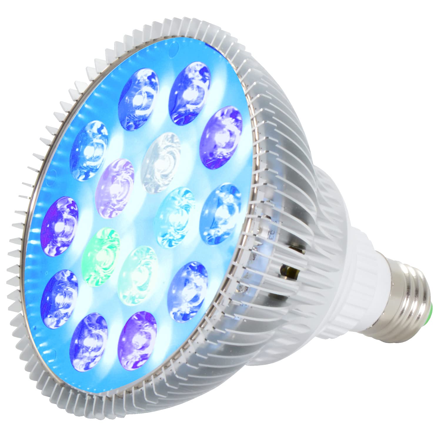Abi 12W Tuna Blue Led Bulb Coral Reef Optimized Spectrum Par38