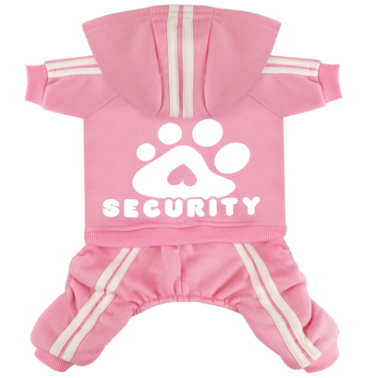 Otunrues Dog Hoodie, Dog Clothes 4 Legs Sweatshirt Security Hoodies Jumpsuit Soft & Warm Sweater Outfit Pullover Dog Winter Coat