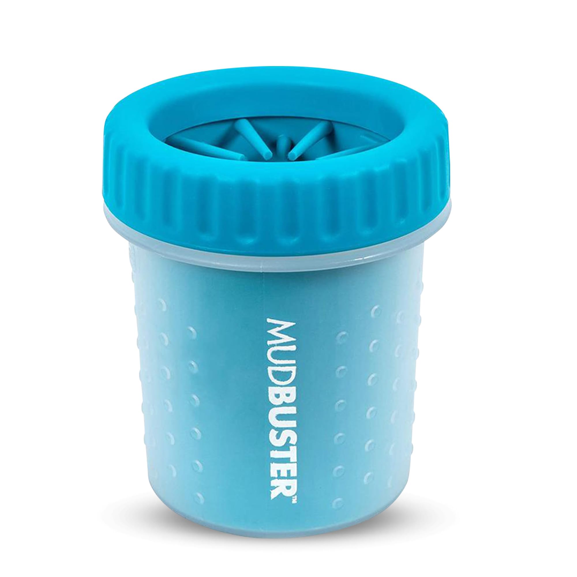 Dexas Mudbuster Portable Dog Paw Cleaner, Small, Blue,Pw700312