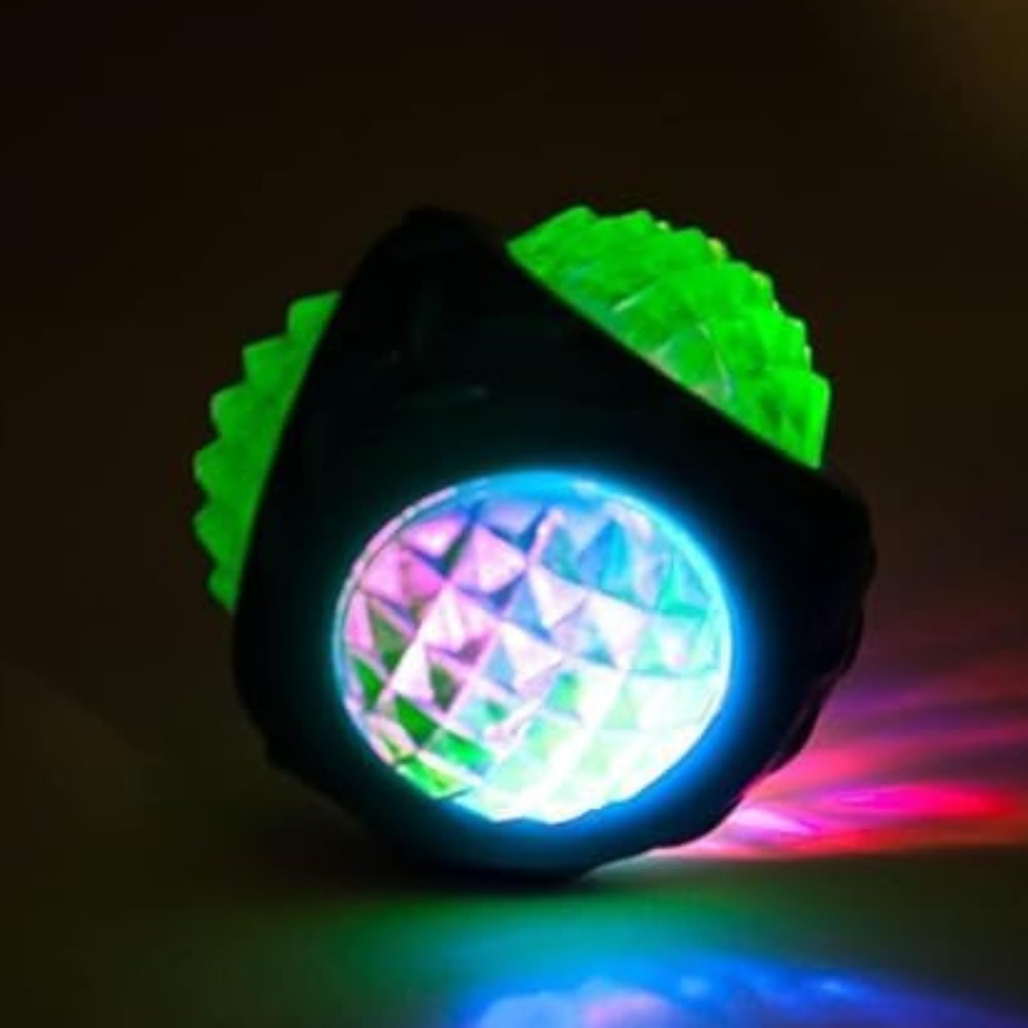 KittuPet LightUp Bouncy Chew Ball Toys for Dogs, Squeaky Flashing Balls for Teething, Indoor Interactive Balls Toy for All Dogs