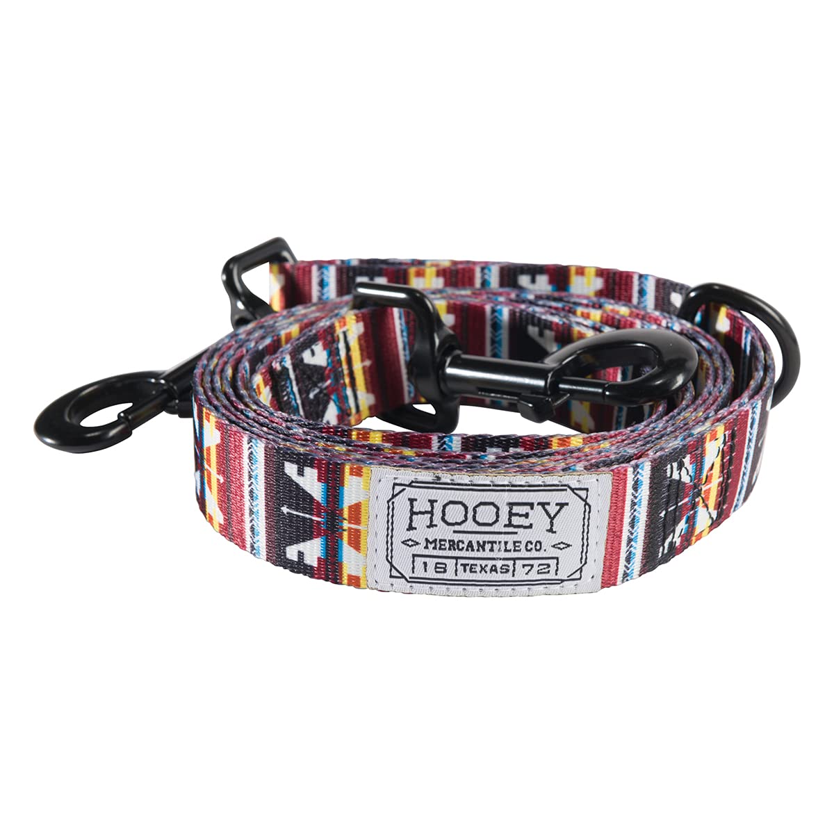 Hooey Nomad Dog Leash, Durable Polyester Webbing Leash With Graphic-Inspired Prints, Totem, 6'