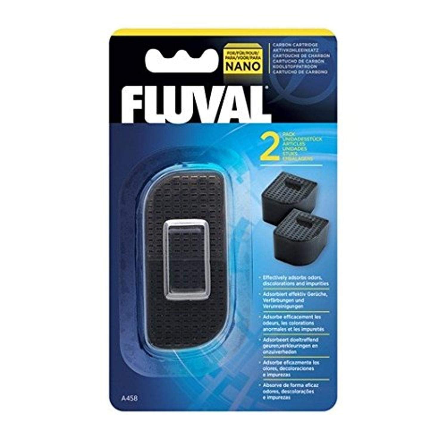Fluval Nano Carbon Cartridge - 2 pieces