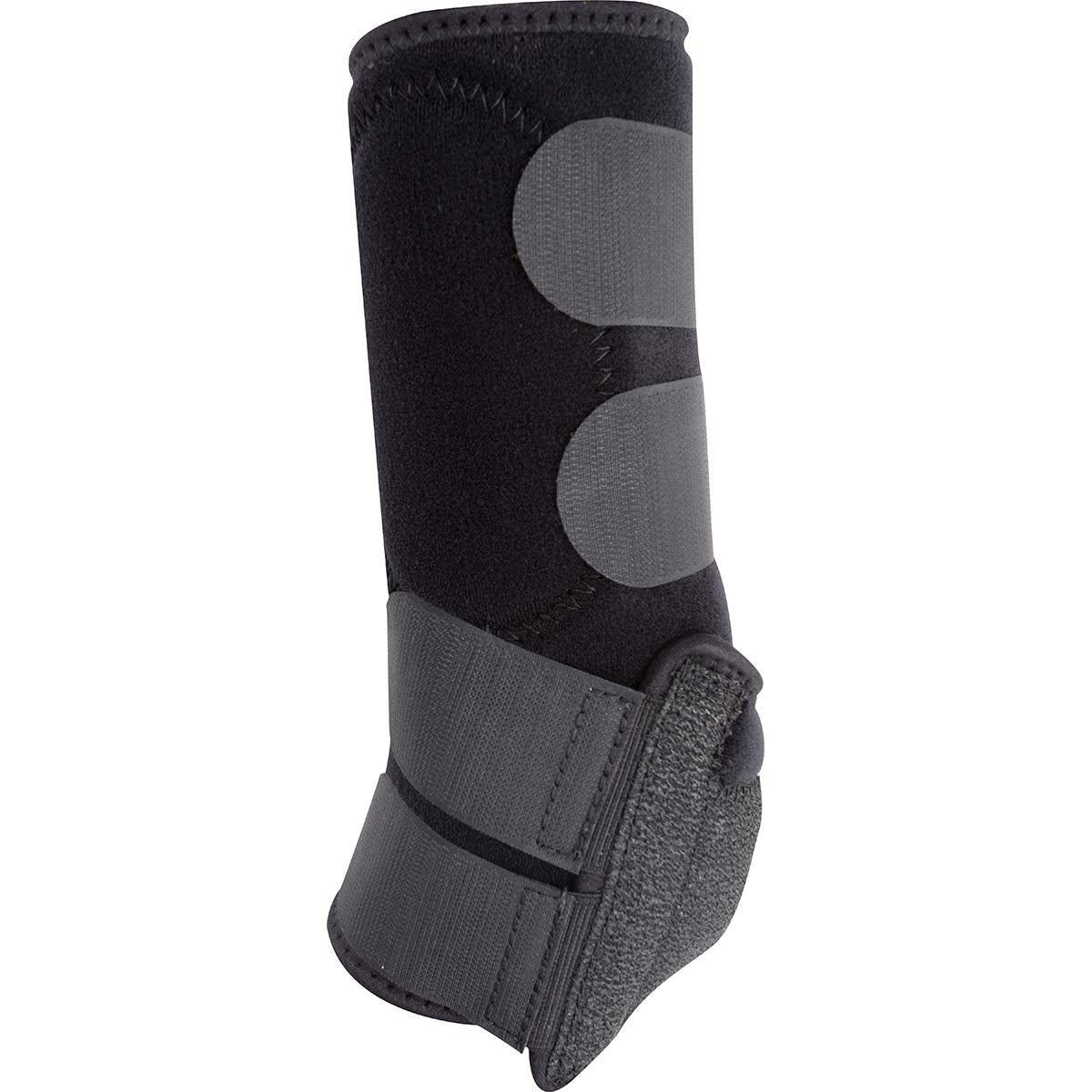 Classic Equine Legacy2 Support Boots, Hind (Black, Large)