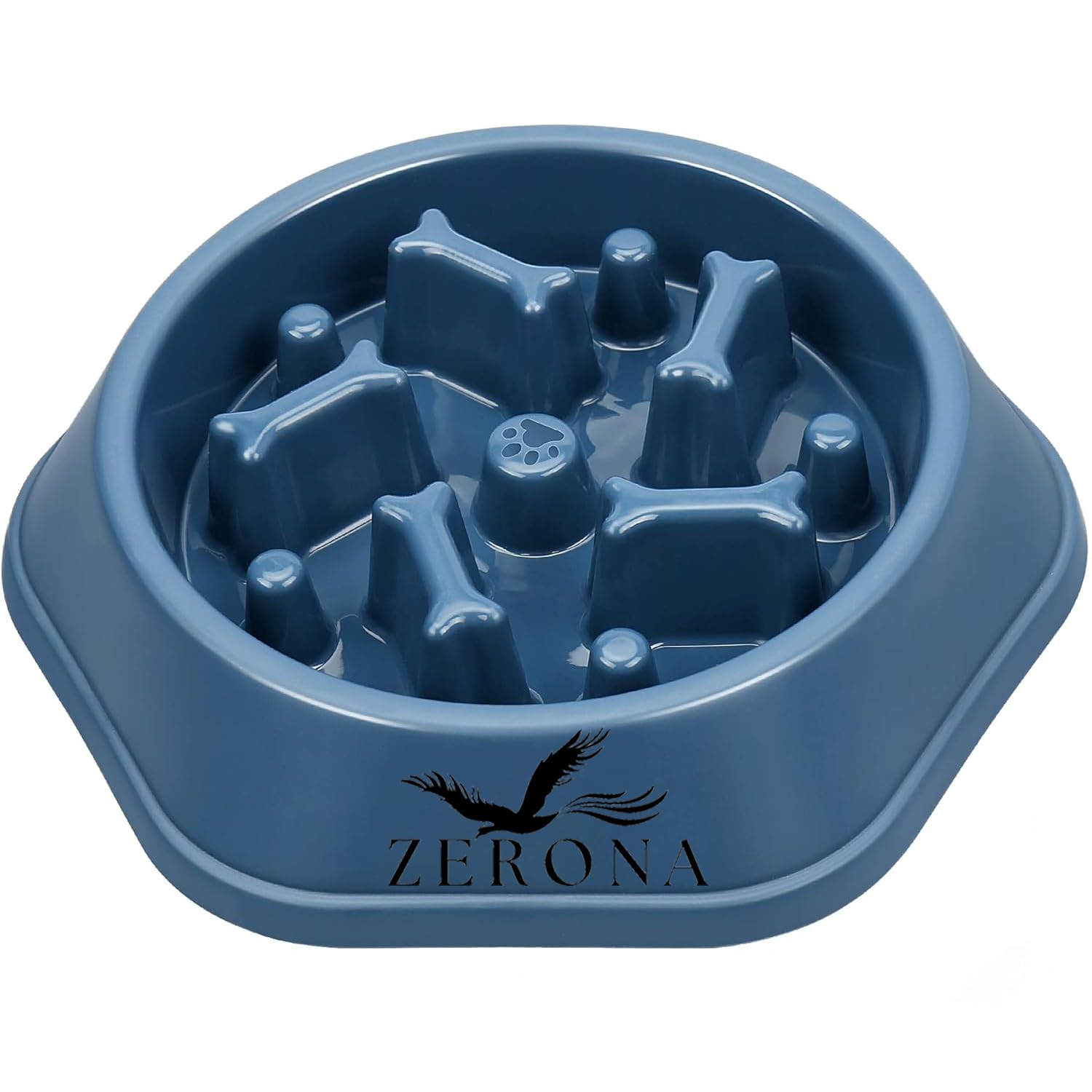 Slow Feeding Dog Bowl By Zerona | Interactive Bloat Stop Bowl Dishes NonSlide Dog Lick Treat Bowl | Dog Puzzle Bowl(Pack Of 1)