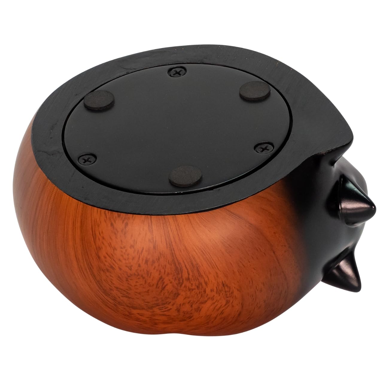 Sleeping Cat Pet Urn, Cremation Urn For Feline Ashes, Brown Cats, Kitty Urn, Medium Sized Pets Memorial, 3.75 Inches High