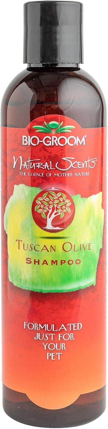 Bio-Groom Tuscan Olive Dog Shampoo - Natural Scent Pet Shampoo, Baobab Protein, Cat & Dog Bathing Supplies, Puppy Wash, Cruelty-