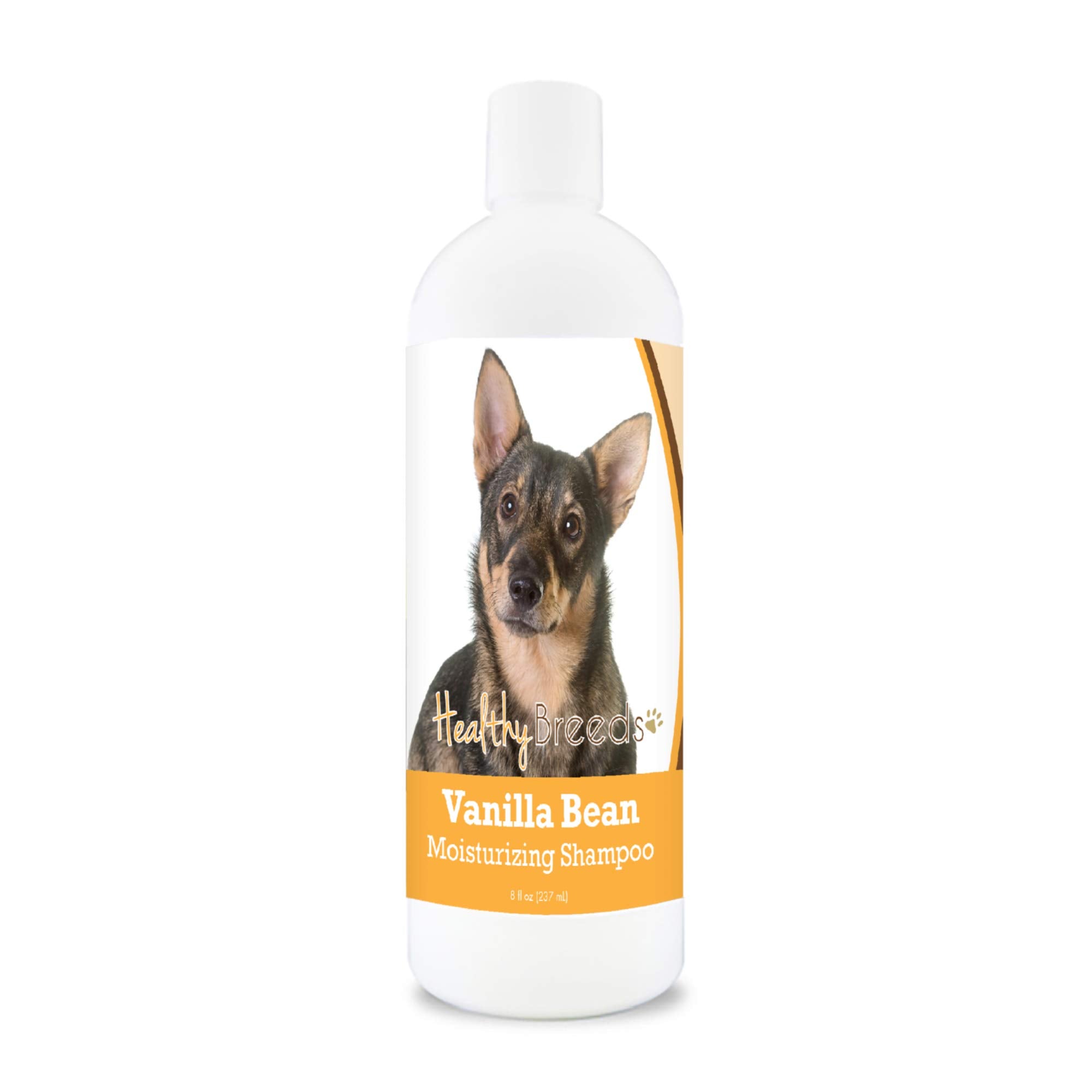 Healthy Breeds Swedish Vallhund Vanilla Bean Moisturizing Shampoo + Conditioner - With Vitamins A, D, E + Coconut Oil - 8 Oz