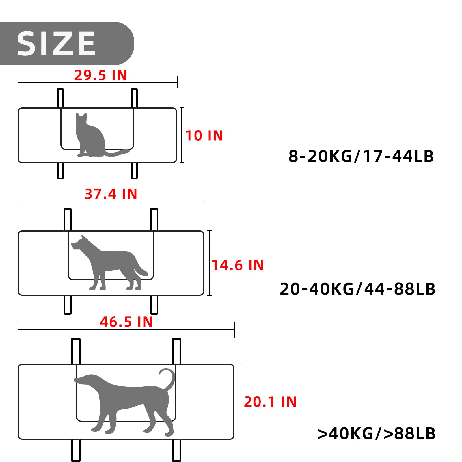Jwizyotr Eco-Friendly Pet Casket Body Bag, Pet Burial Box With Dignity, Dog Casket For Burial And Cremation By Customizing With