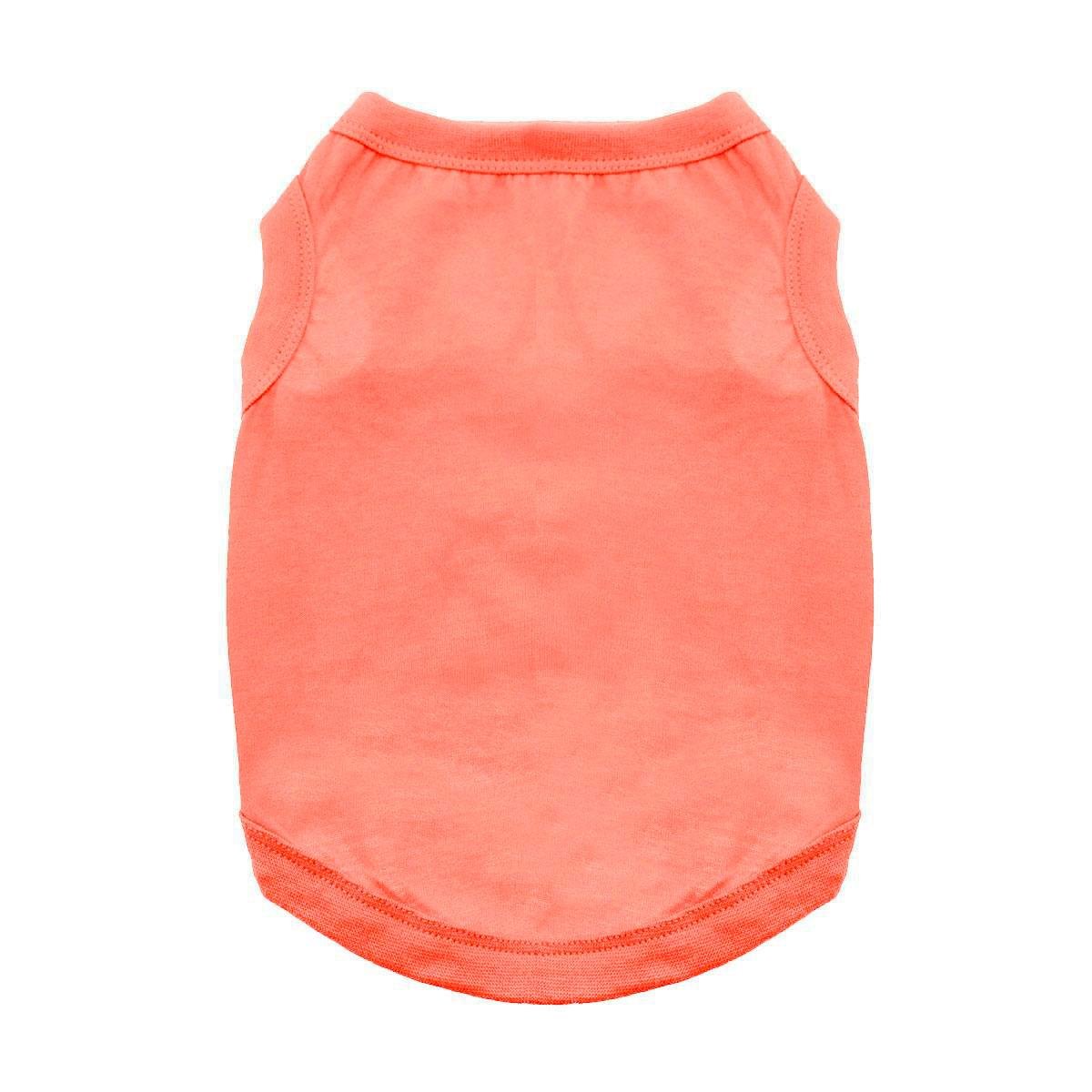 Doggie Design Cotton Dog Tank (Coral, Xs)
