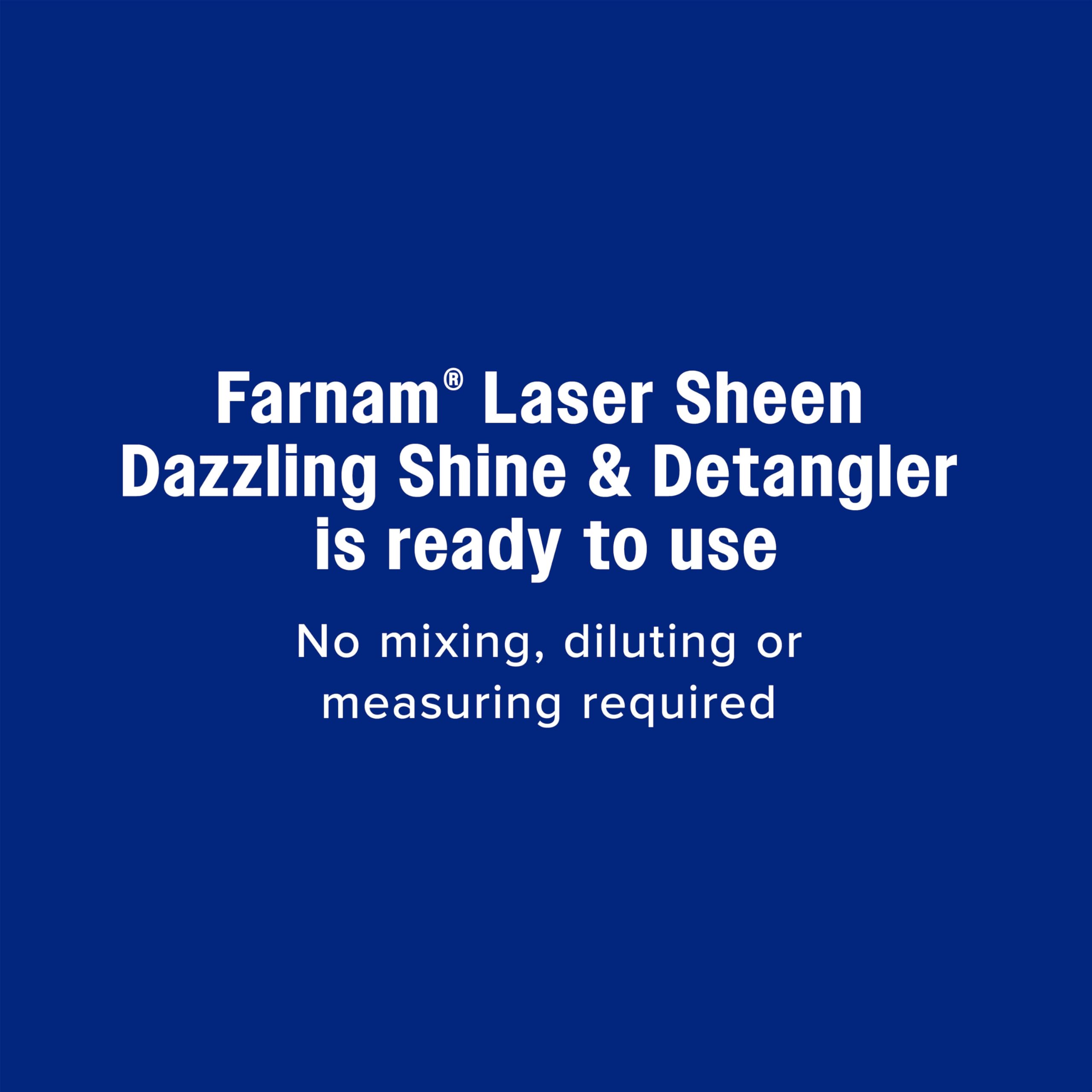 Farnam Laser Sheen Dazzling Shine & Detangler Spray 32 Ounces