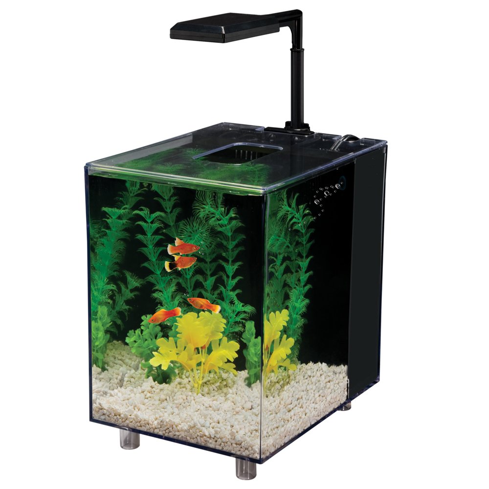 Penn-Plax Aqua Life LED Light - Easy Clip-On Aquarium Light, Energy Saving, Multicolor, 2.25"x3"x6.75", Model NWL2