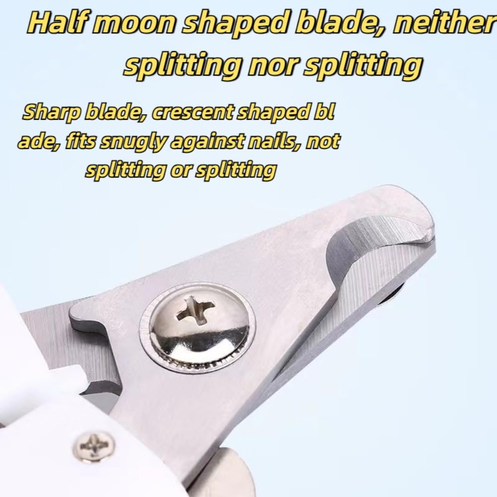 Vesslam Cat Nail Clipper&Dog Nail Clipper, Sharp Blade, With Safety Guard- Avoid Over Cutting Pet Nail Clippers, Professional Pe