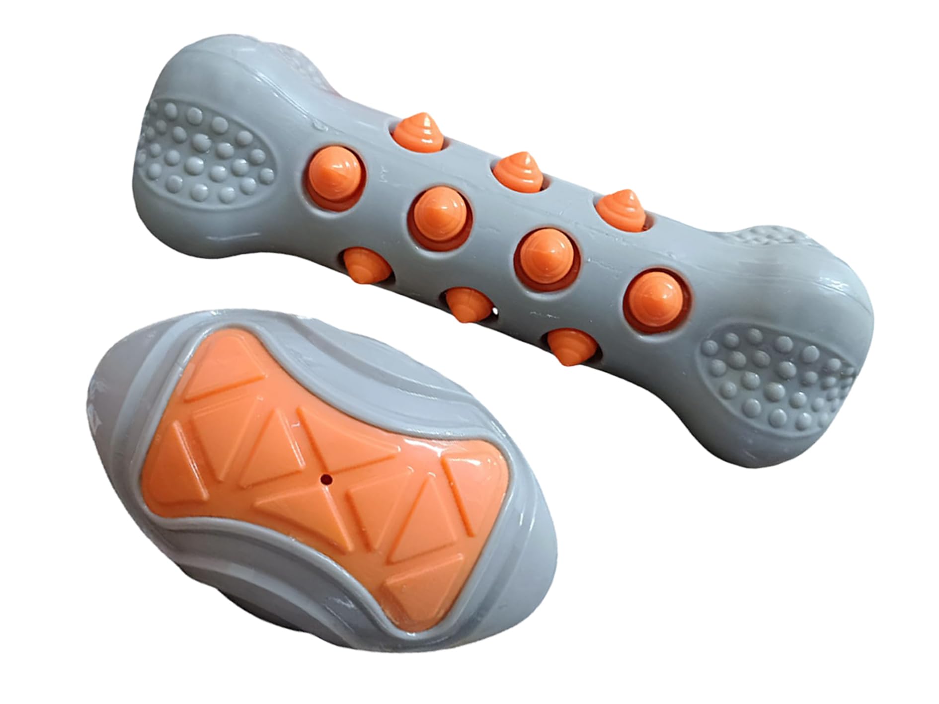 Chipmonk Set Of 2 Squeaky Toy Bite Safe Durable For Small Puppy Medium Large Dog NonToxic Plushy Training & Brain Development T