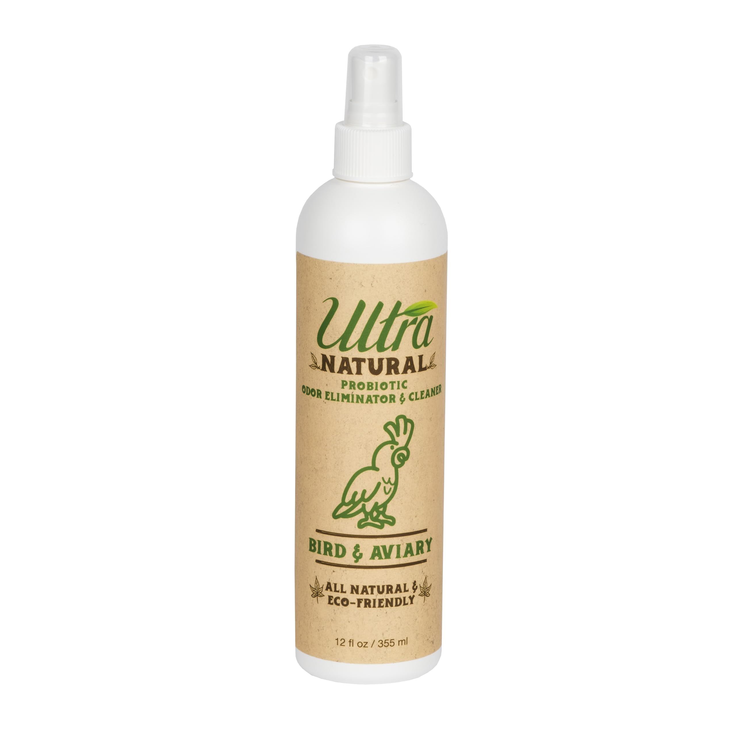 ULTRA NATURAL Bird & Aviary PROBIOTIC Odor Control 12 OZ