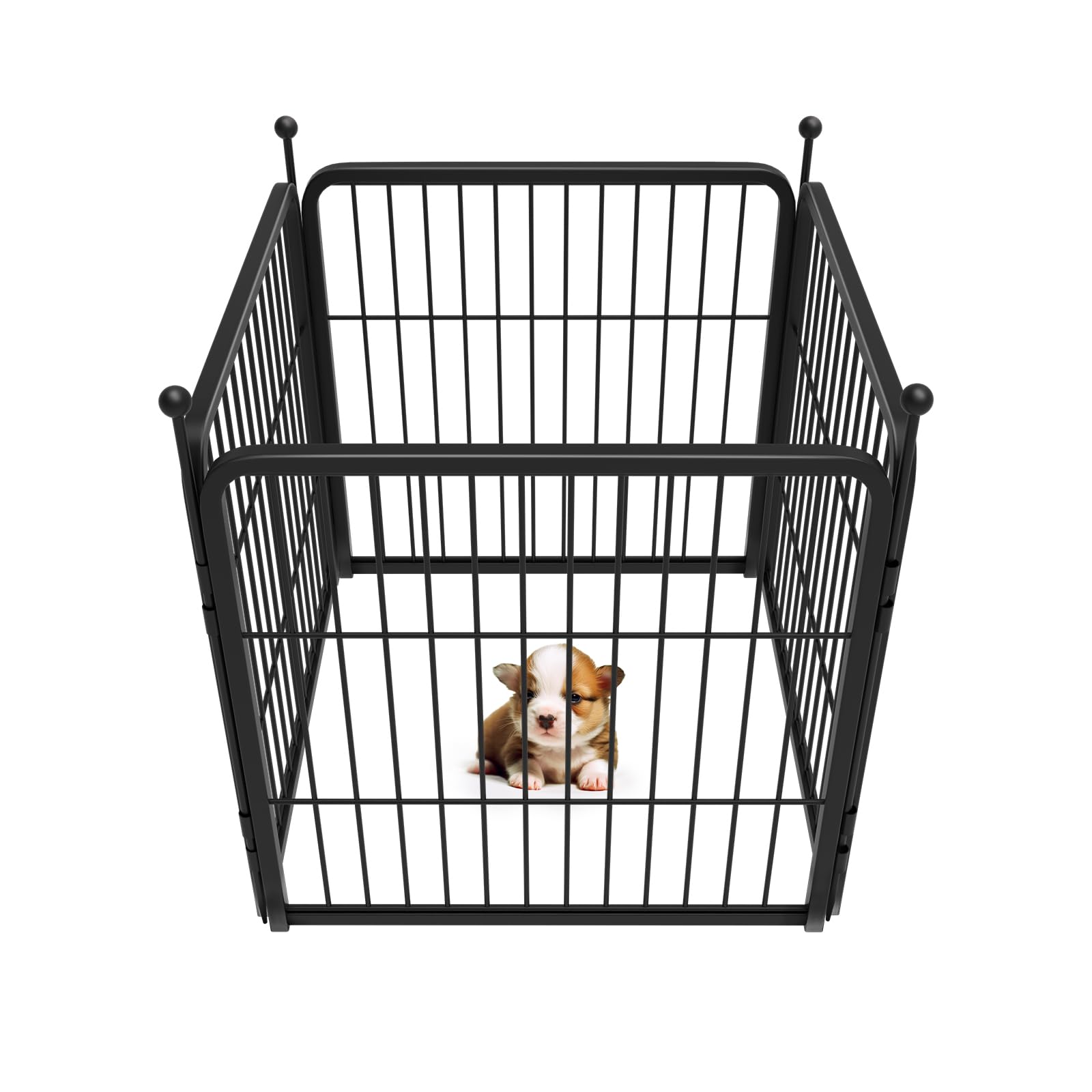 Fxw Rollick Dog Playpen For Indoor, Yard, Rv Camping, 24 Inch 4 Panels For Puppy And Small Dogs│Patented