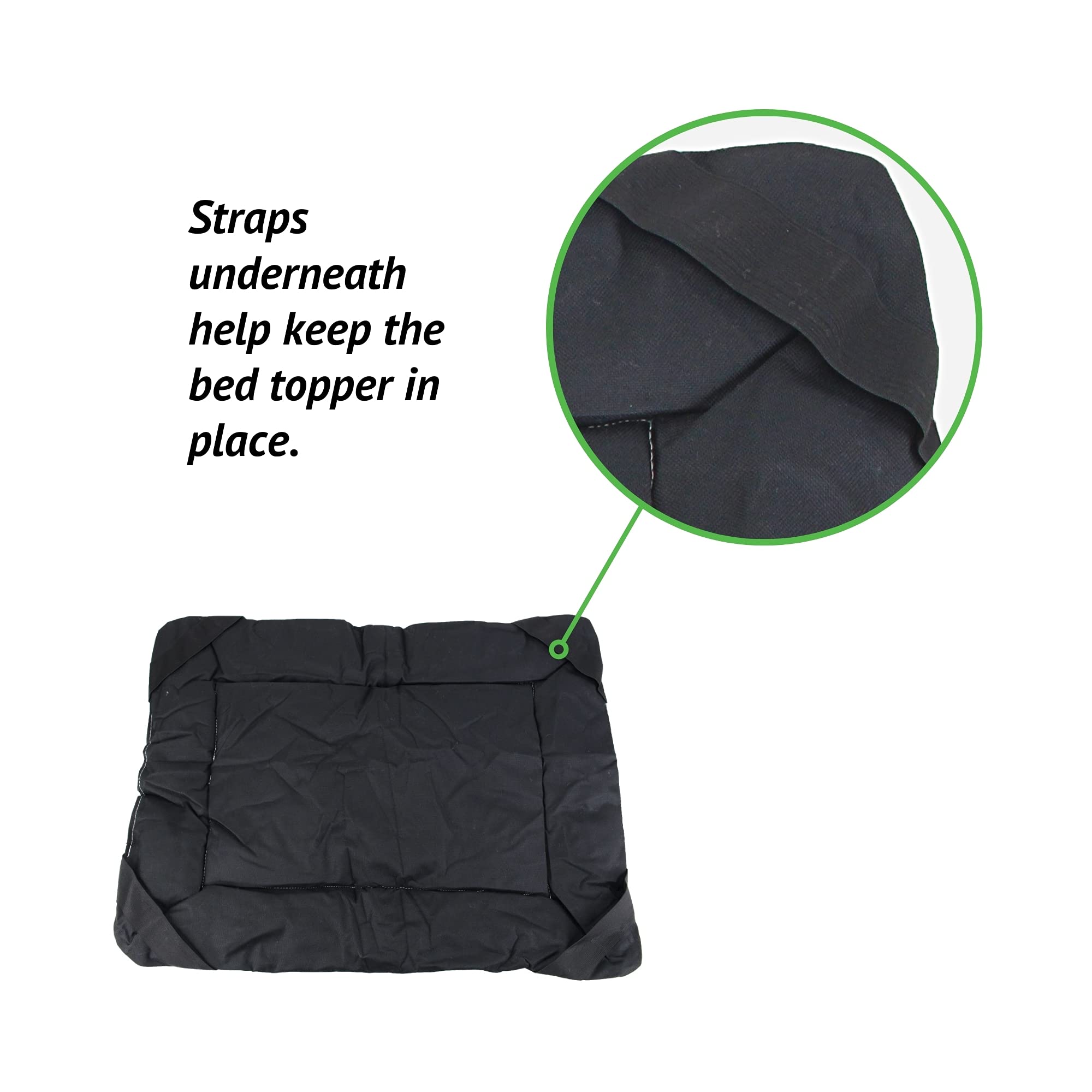 Midlee Fleece Dog Bed Topper for Dog Cot Beds (Small)