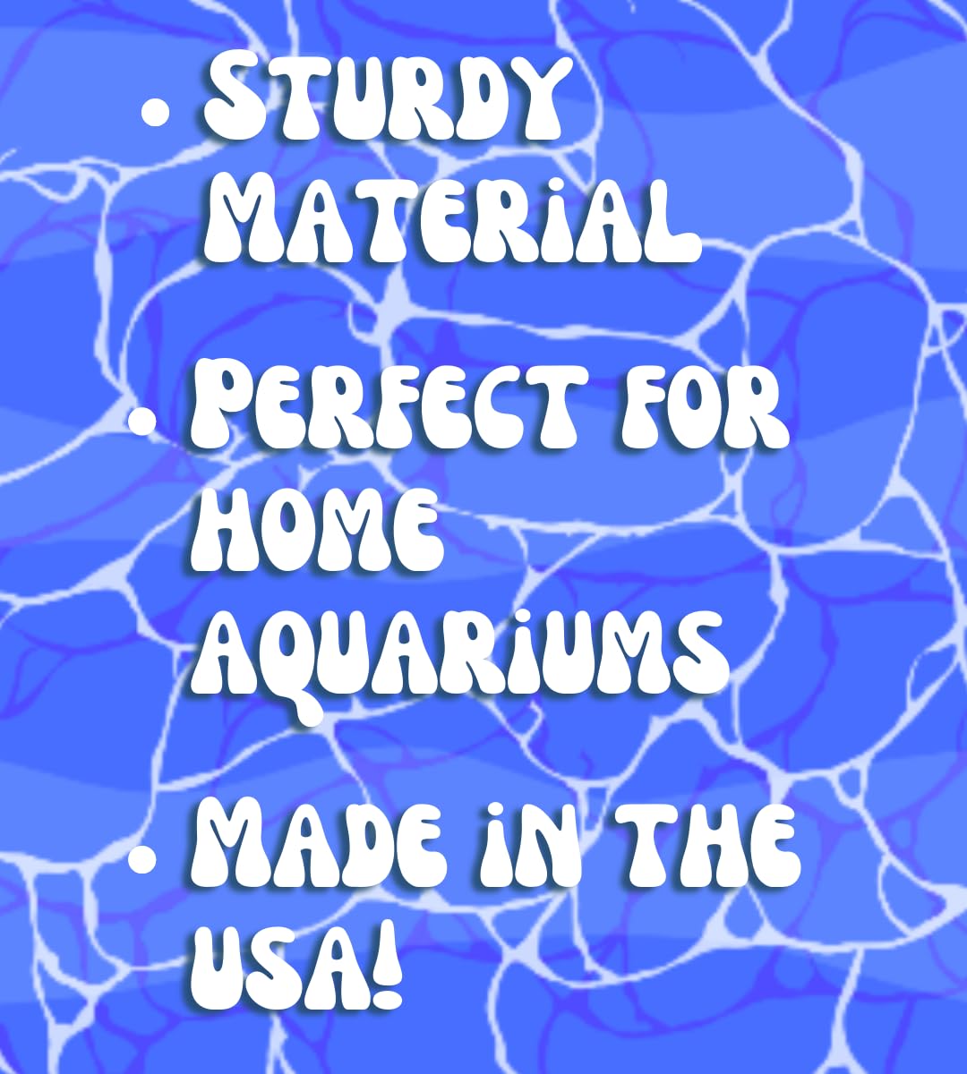 Chatelet Reefshape - Abstract Aquarium Viewing Tunnel | Wavy Design Fish And Shrimp Hideout | Under-Substrate Tunnel | Made In Usa (White)