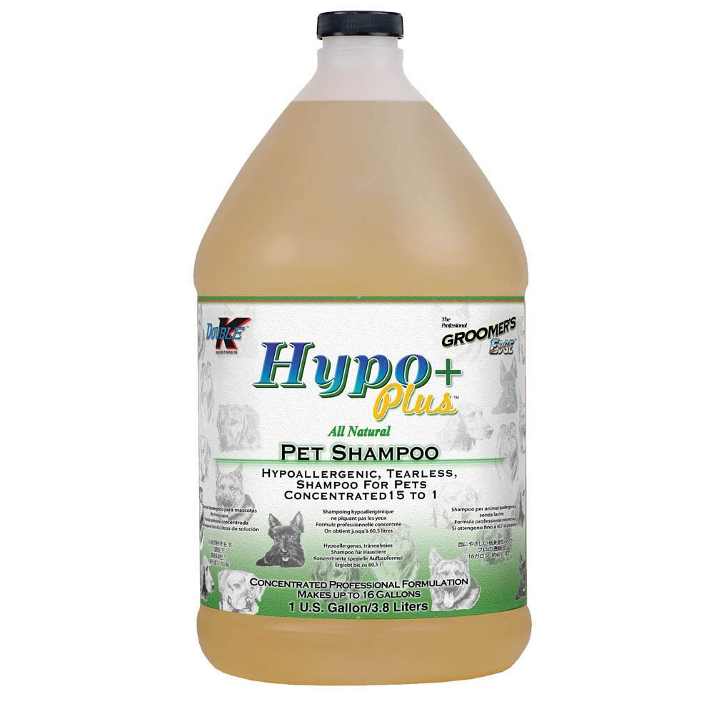Double K Industries Groomers Edge Hypo+ Allergenic Shampoo Gallon